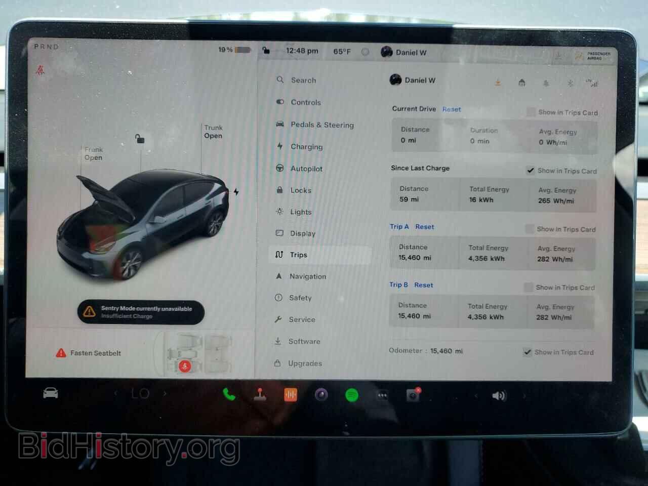 2023 TESLA MODEL Y - VIN: 7SAYGDEE3PF959675 - Фото 9
