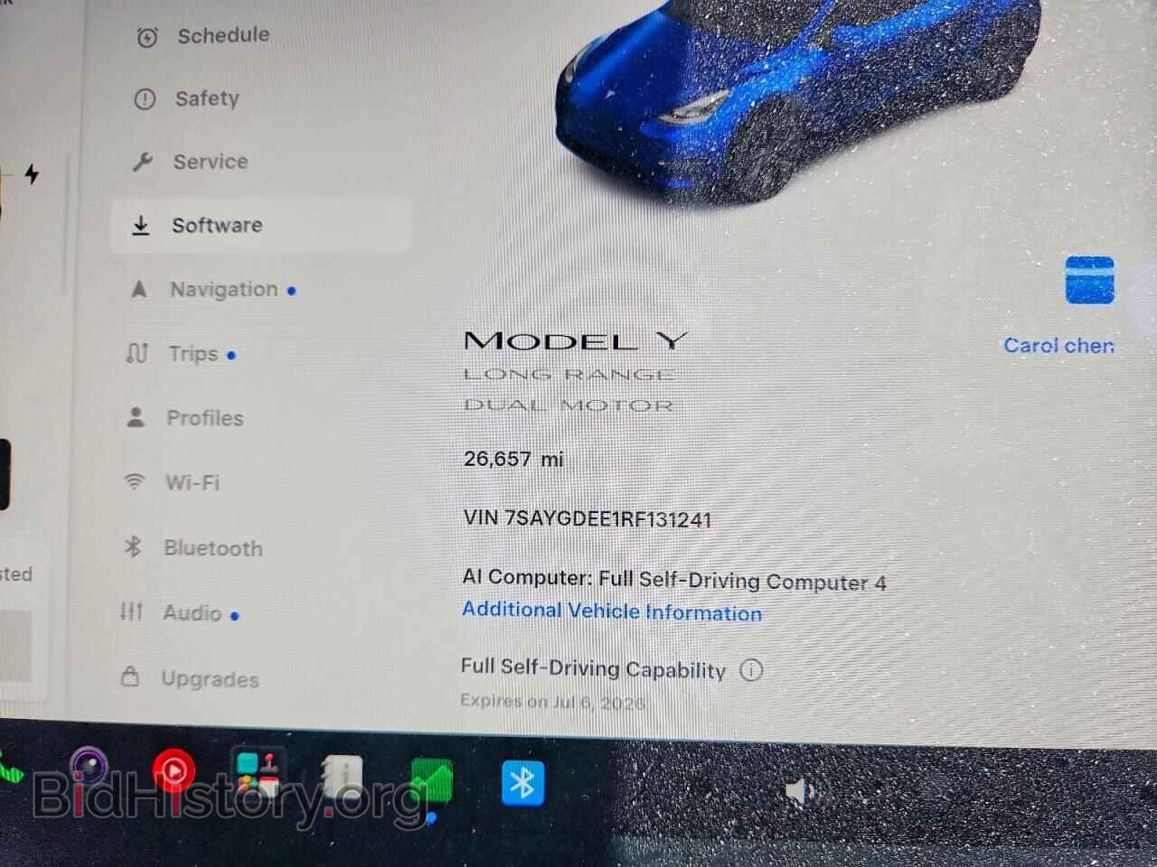 2024 TESLA MODEL Y - VIN: 7SAYGDEE1RF131241 - Photo 9