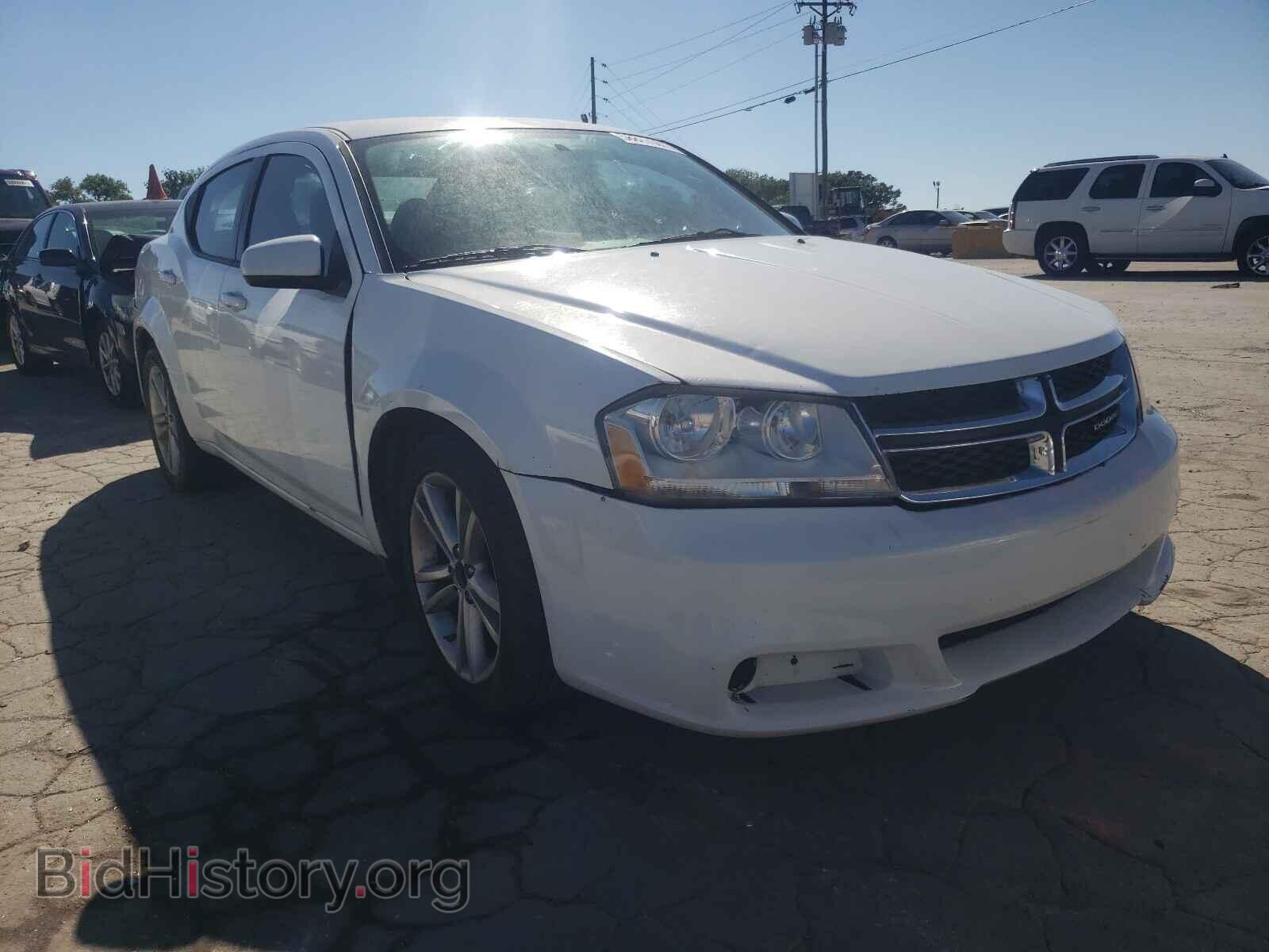 Фотография 1C3CDZCB5CN221107 - DODGE AVENGER 2012