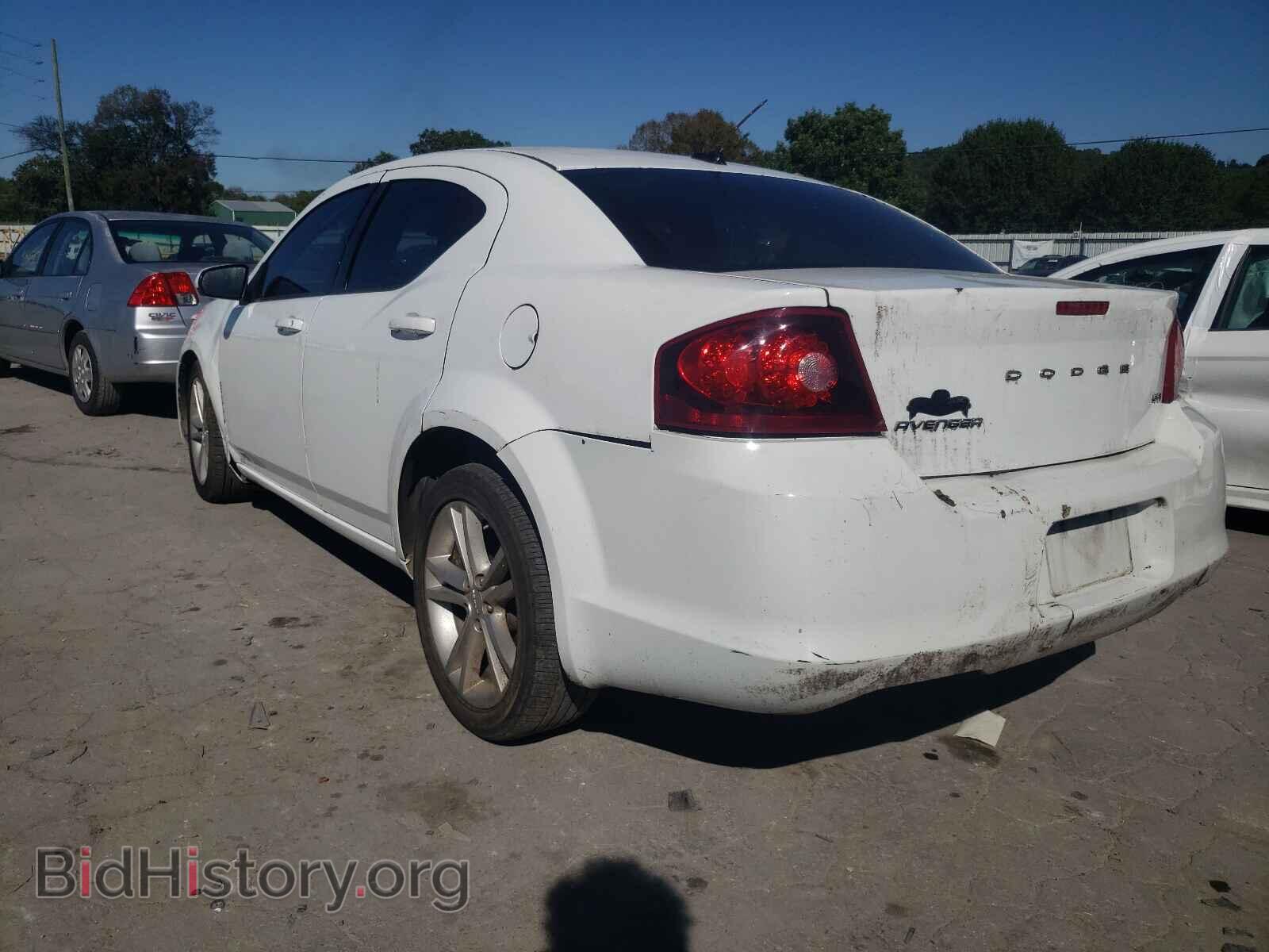 2012 DODGE AVENGER - VIN: 1C3CDZCB5CN221107 - Фото 3