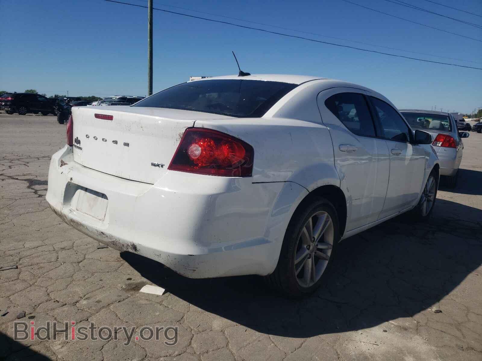 2012 DODGE AVENGER - VIN: 1C3CDZCB5CN221107 - Фото 4