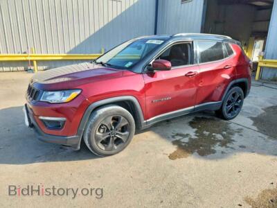 2021 Jeep COMPASS Latitude, brown — VIN 3C4NJCBB5MT571494, Copart