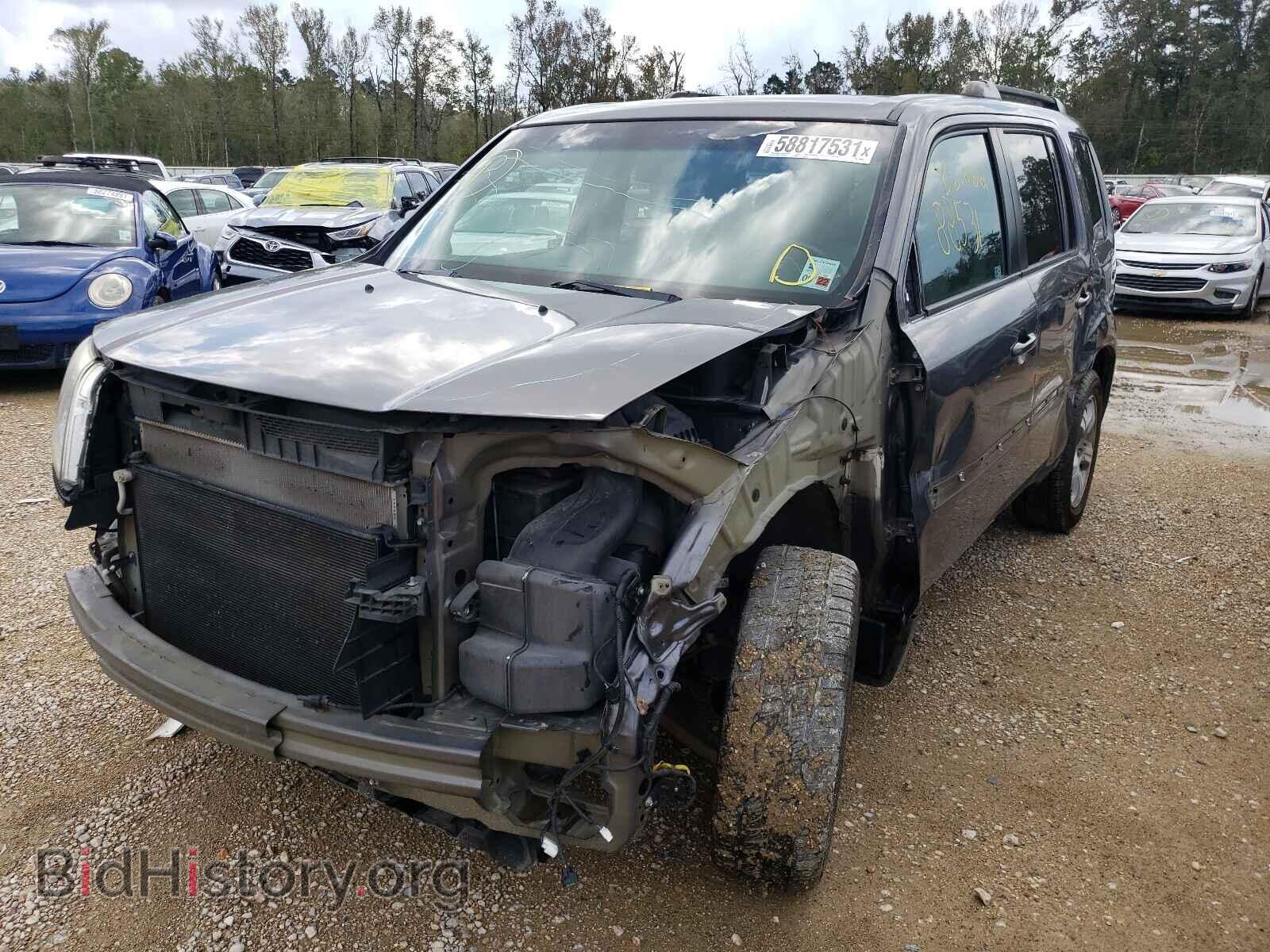 2014 HONDA PILOT - VIN: 5FNYF3H58EB008813 - Фото 2