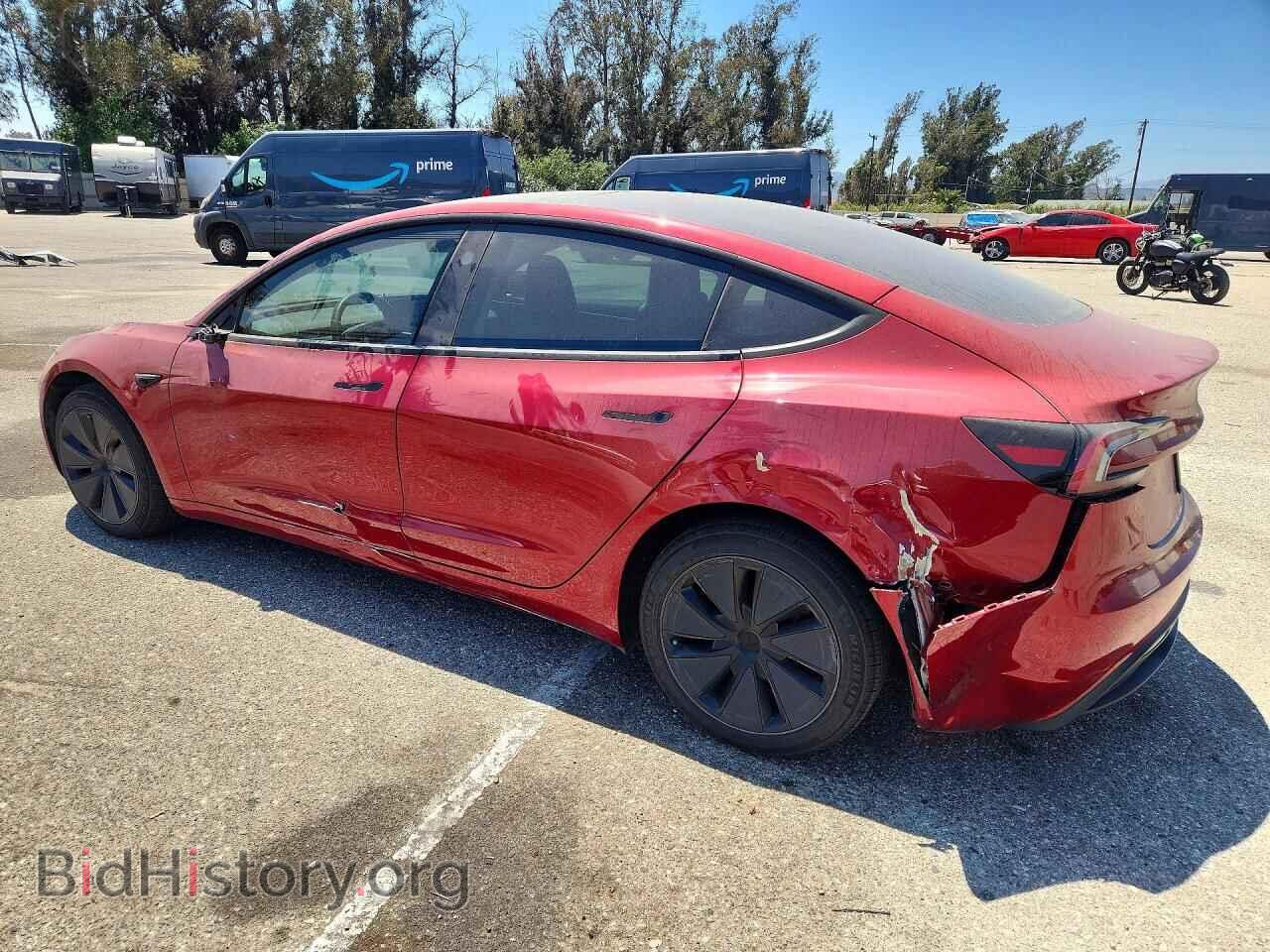 2024 TESLA MODEL 3 - VIN: 5YJ3E1EA7RF854505 - Фото 2