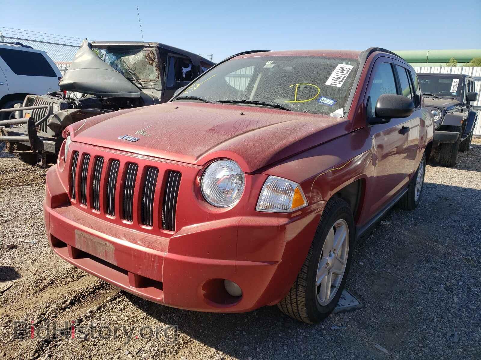 2007 JEEP COMPASS - VIN: 1J8FT47W37D427221 - Фото 2