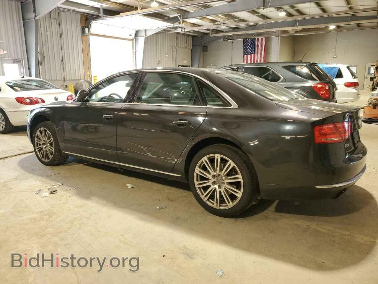 2013 AUDI A8 - VIN: WAURGAFD9DN013385 - Фото 2