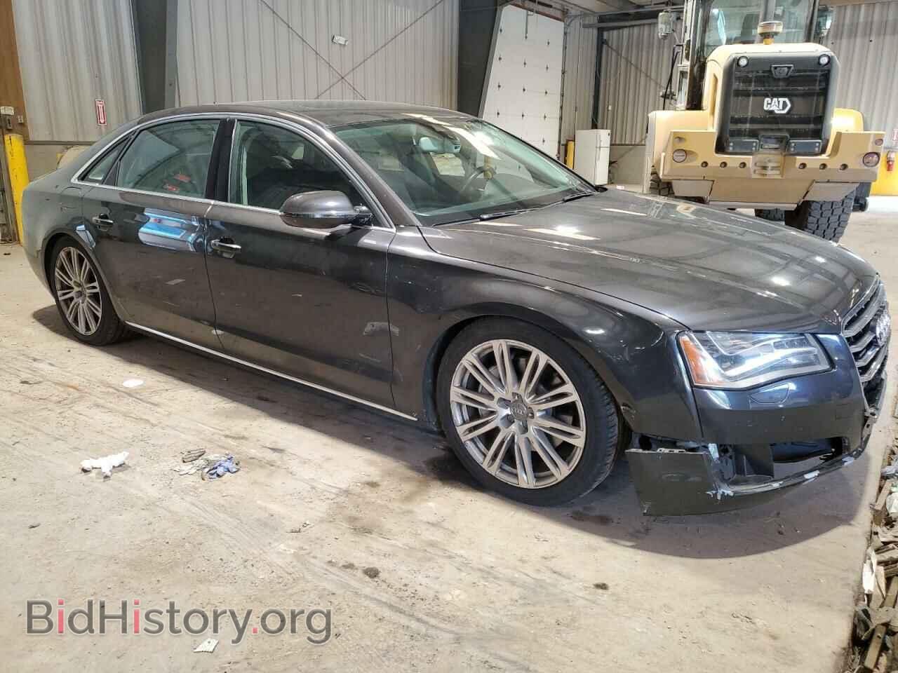 2013 AUDI A8 - VIN: WAURGAFD9DN013385 - Фото 4