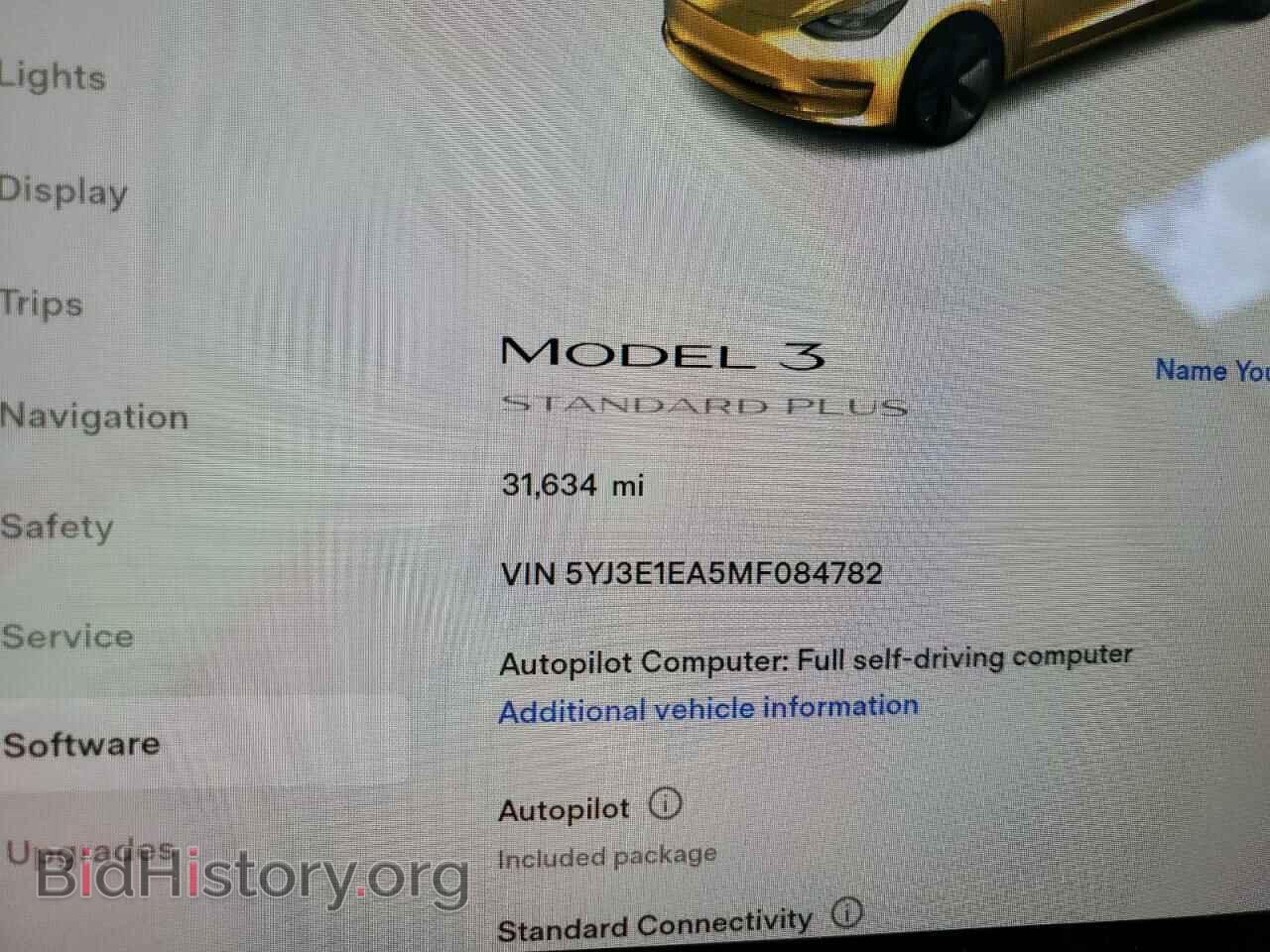 2021 TESLA MODEL 3 - VIN: 5YJ3E1EA5MF084782 - Photo 9