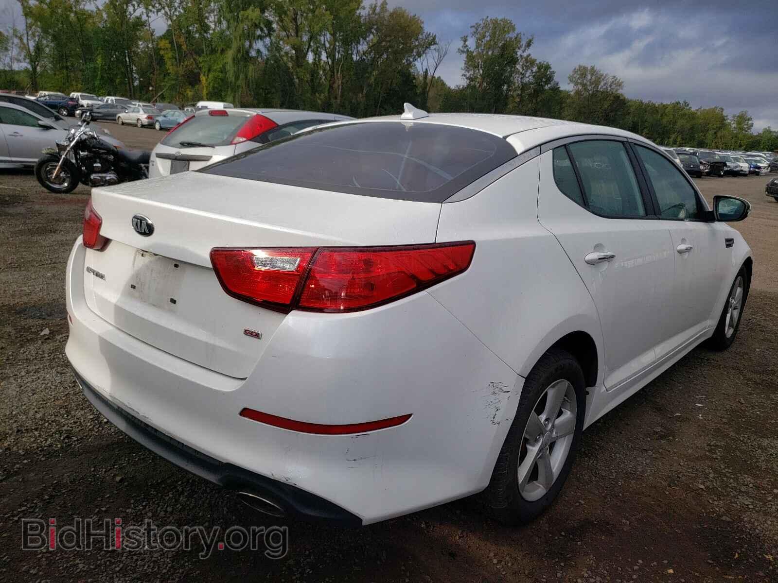 2014 KIA OPTIMA - VIN: KNAGM4A77E5475352 - Photo 4