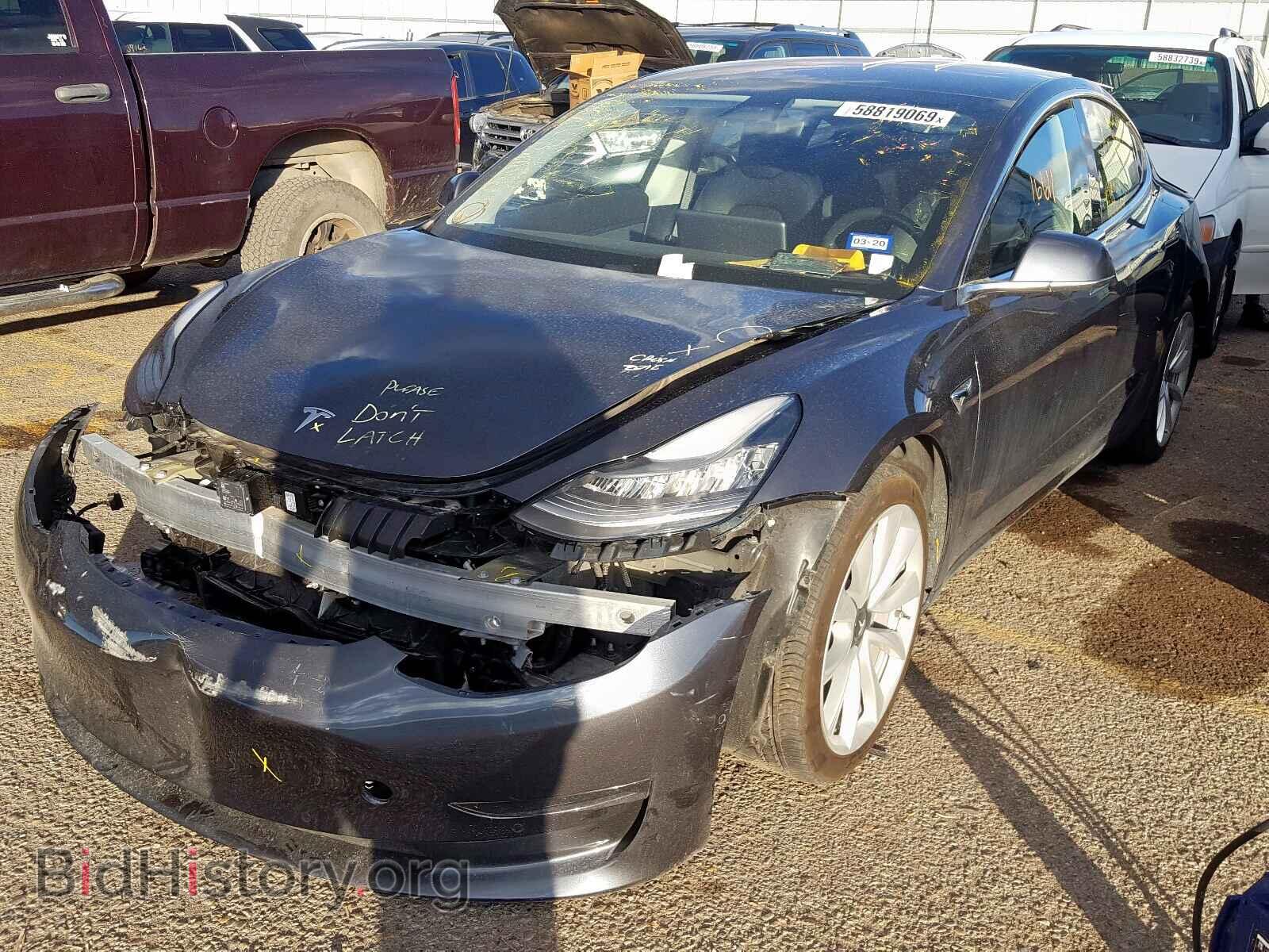 2018 TESLA MODEL 3 - VIN: 5YJ3E1EA0JF007829 - Photo 2
