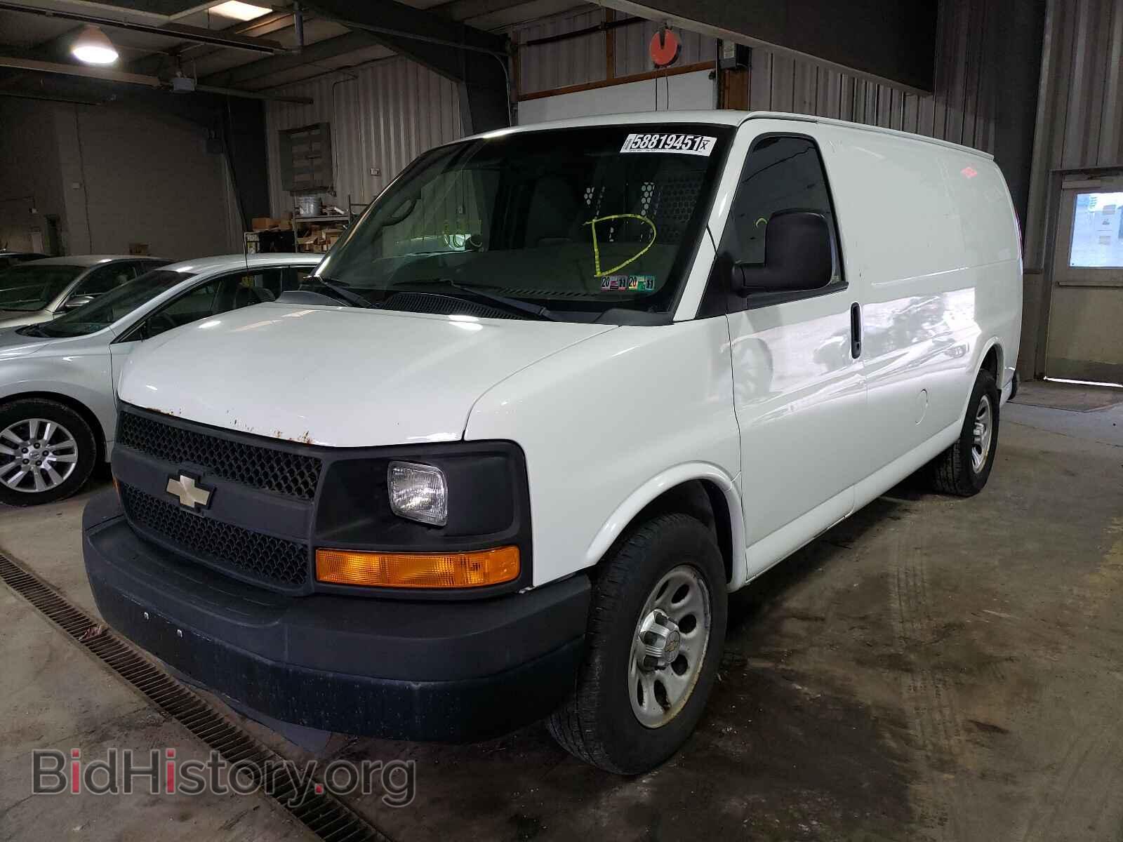 2011 CHEVROLET EXPRESS - VIN: 1GCSGAFX9B1100609 - Фото 2