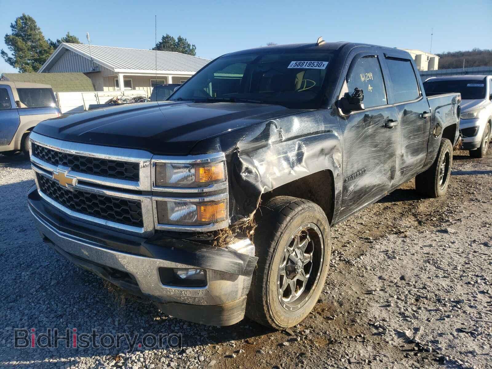 2014 CHEVROLET SILVERADO - VIN: 3GCUKREC8EG156163 - Фото 2