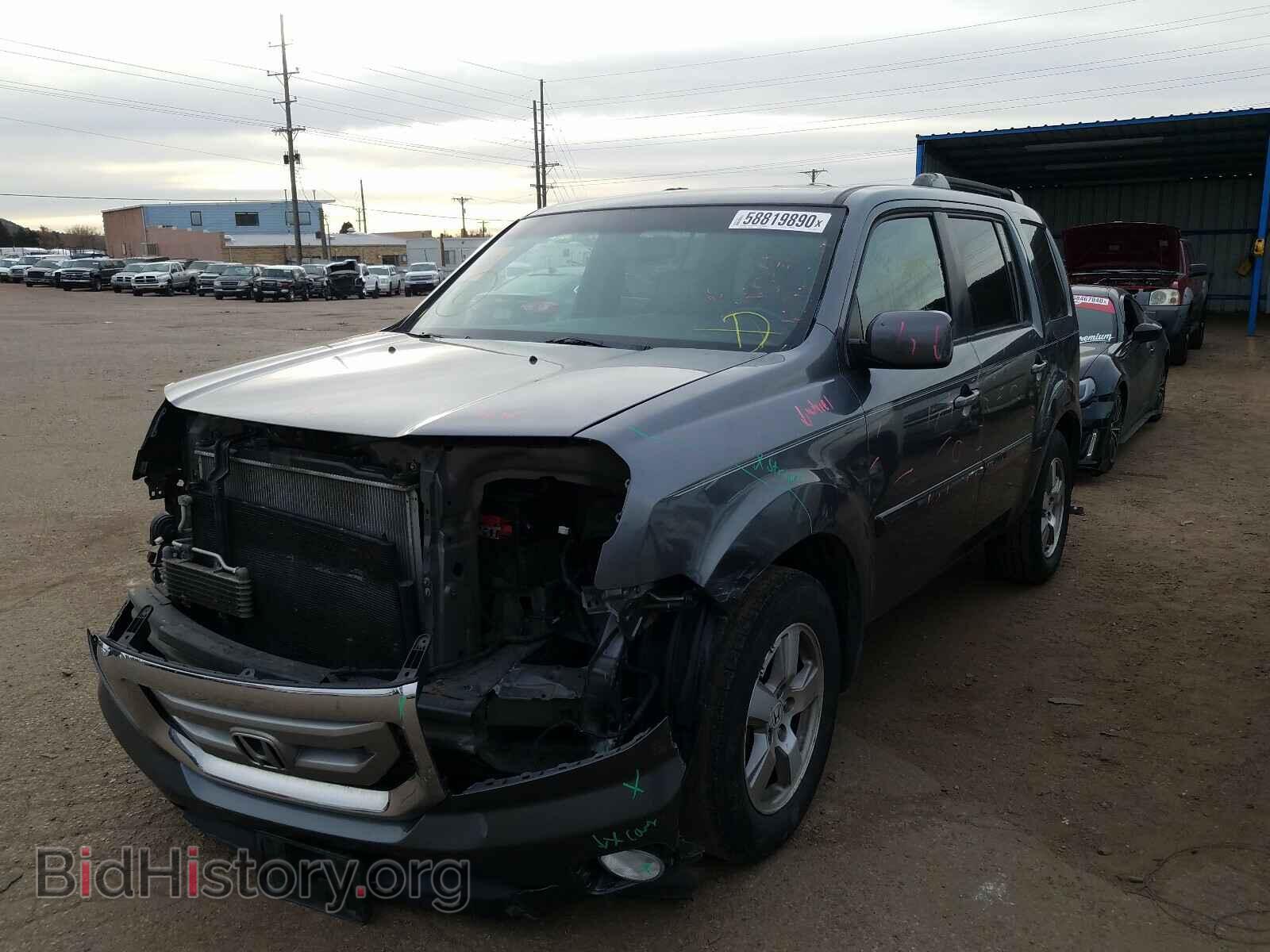 2010 HONDA PILOT - VIN: 5FNYF3H55AB010027 - Фото 2
