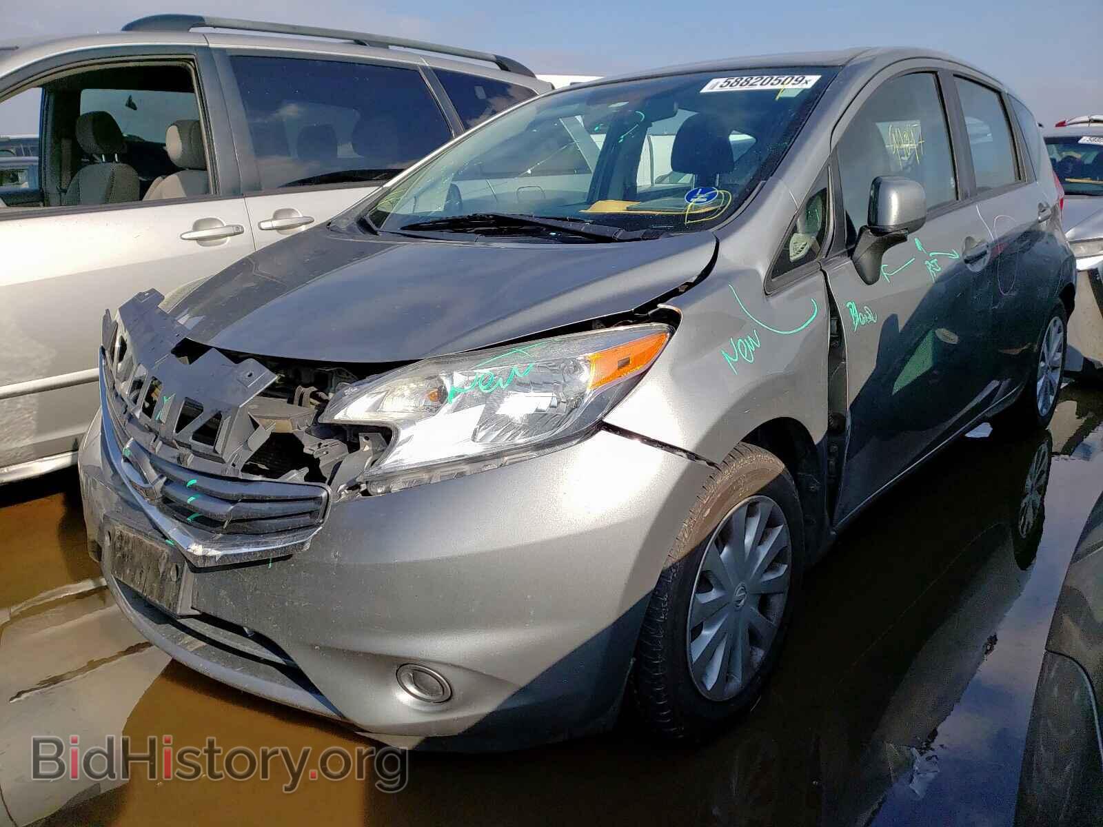 2014 NISSAN VERSA - VIN: 3N1CE2CP5EL411944 - Photo 2