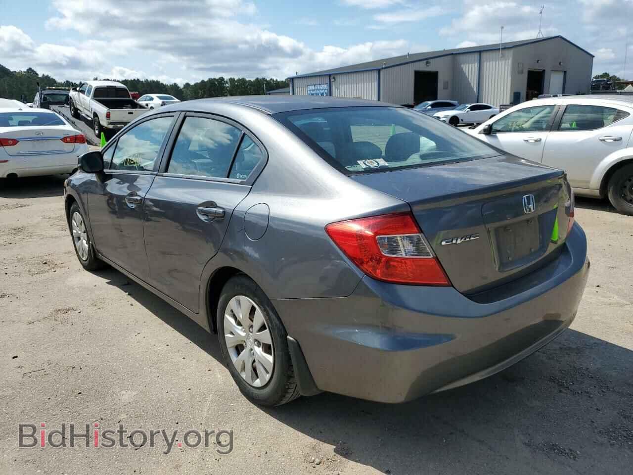 2012 HONDA CIVIC - VIN: 2HGFB2F56CH307077 - Фото 3