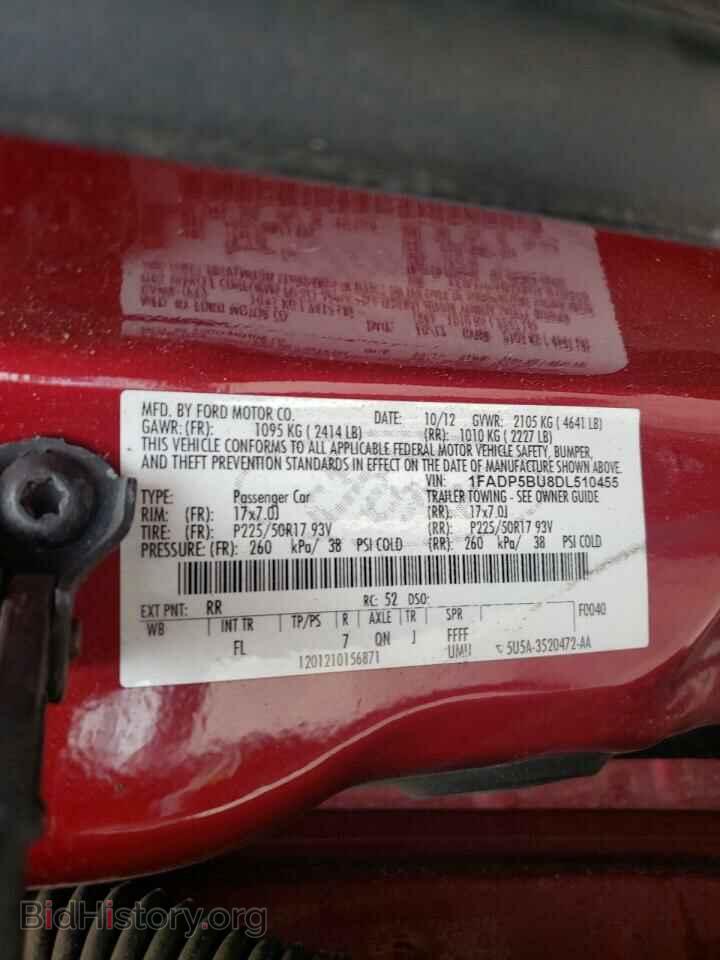 2013 FORD CMAX - VIN: 1FADP5BU8DL510455 - Photo 10