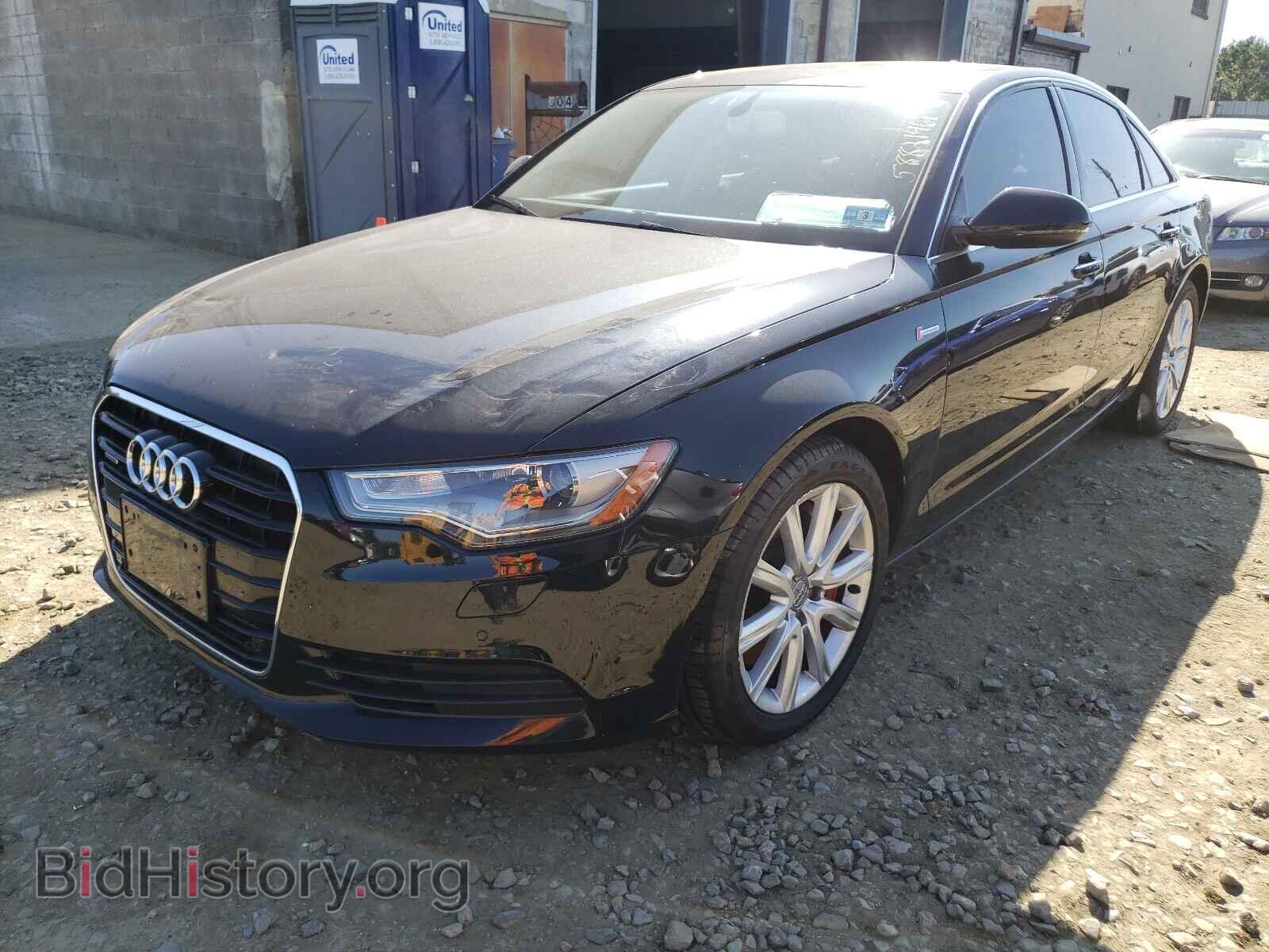 2014 AUDI A6 - VIN: WAUFGAFC8EN113960 - Фото 2