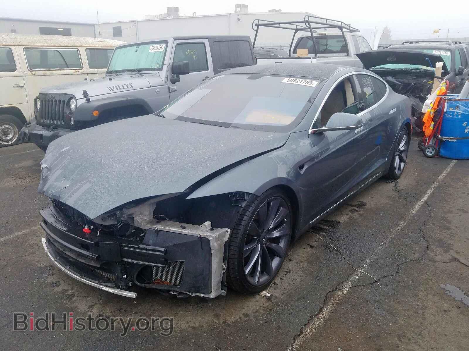 2013 TESLA MODEL S - VIN: 5YJSA1CP5DFP04562 - Photo 2