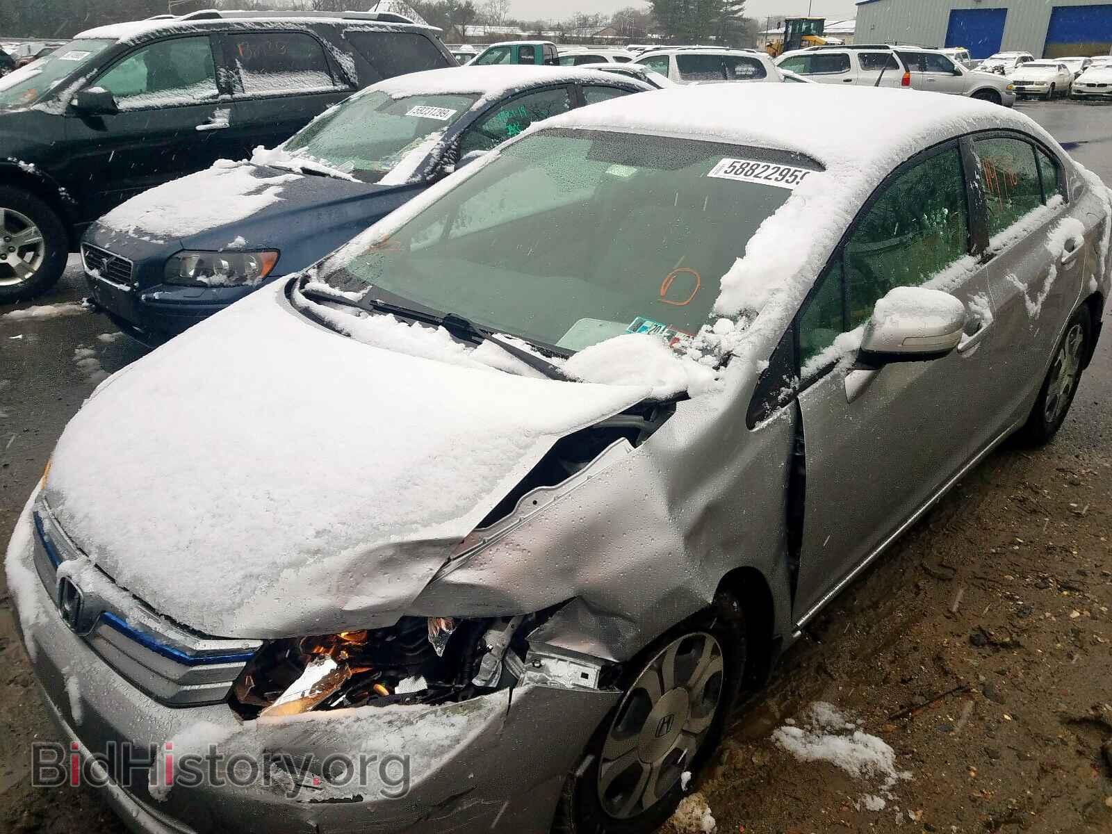 2012 HONDA CIVIC - VIN: JHMFB4F29CS002700 - Фото 2