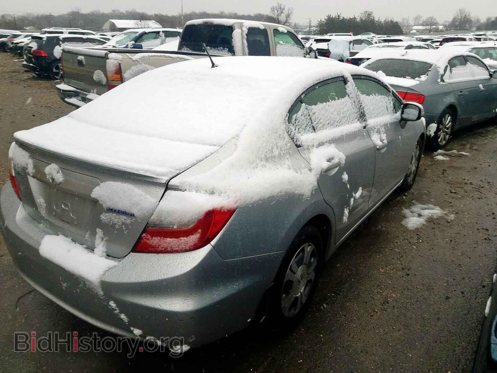 2012 HONDA CIVIC - VIN: JHMFB4F29CS002700 - Фото 4