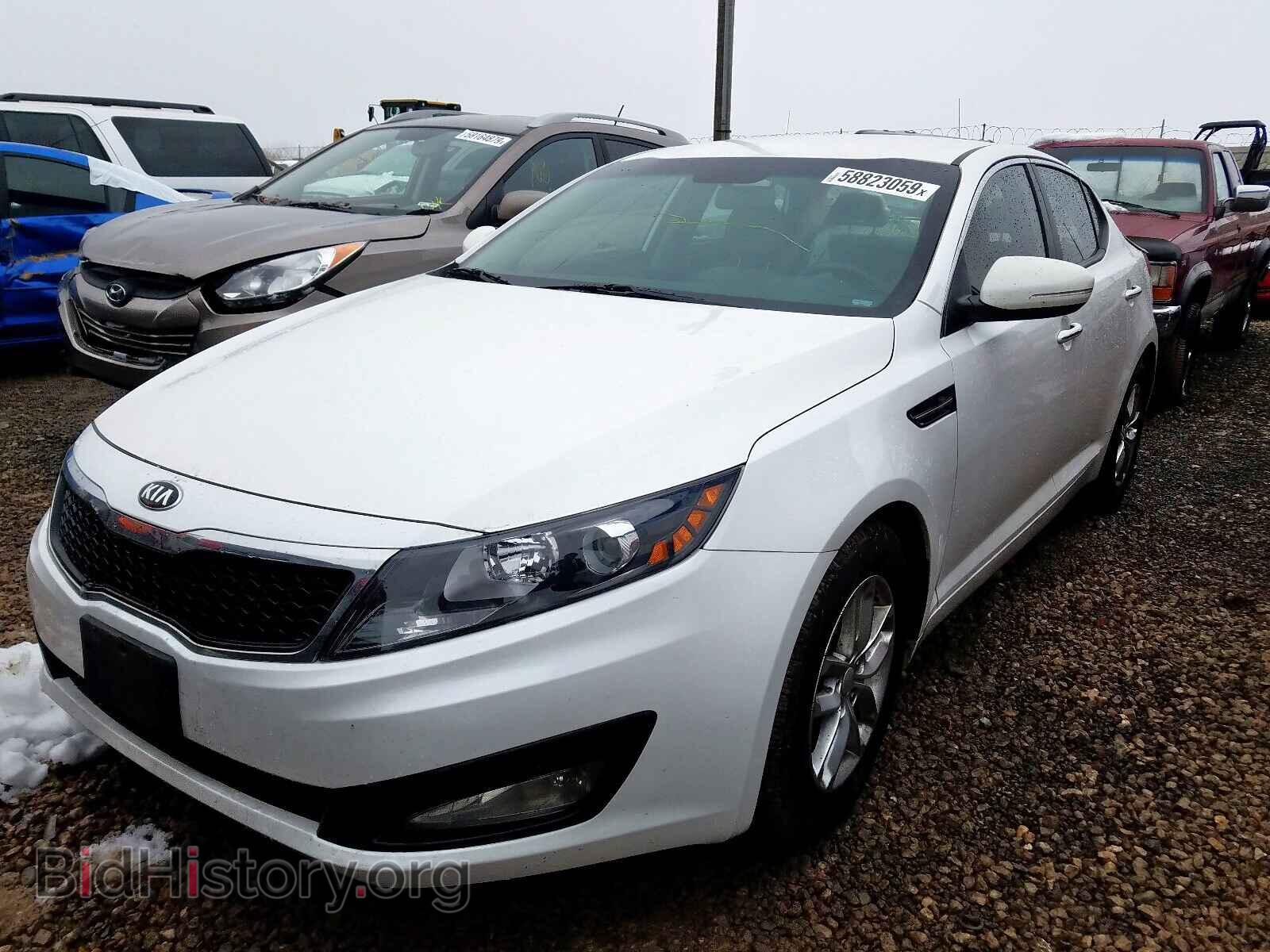 2013 KIA OPTIMA - VIN: KNAGM4A76D5441384 - Фото 2
