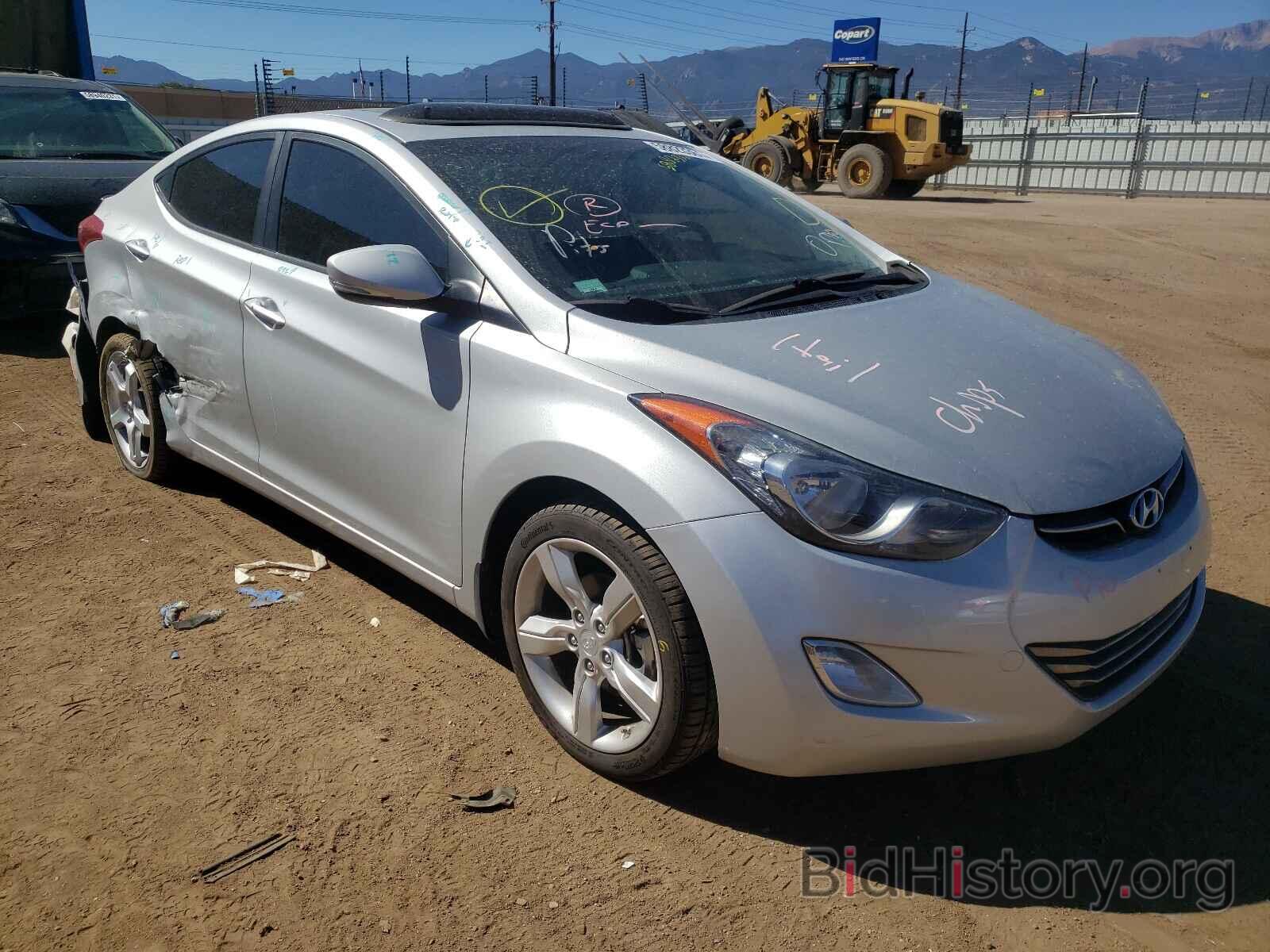 Photo KMHDH4AE1DU969313 - HYUNDAI ELANTRA 2013