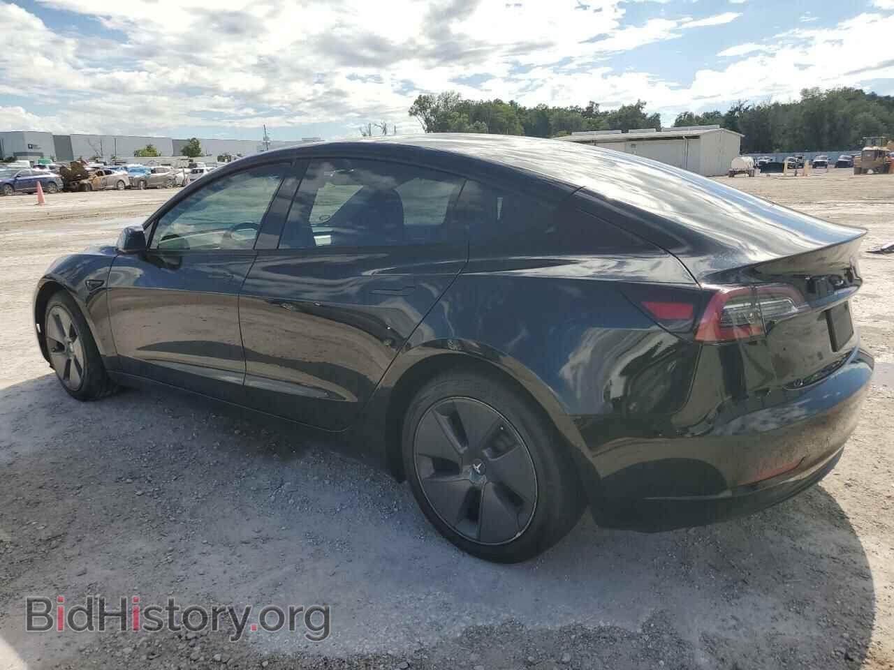 2022 TESLA MODEL 3 - VIN: 5YJ3E1EAXNF189447 - Фото 2