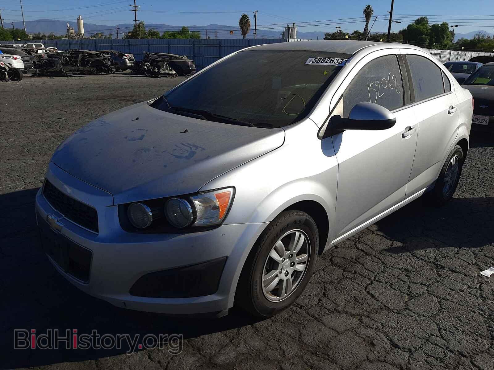 2014 CHEVROLET SONIC - VIN: 1G1JC5SH0E4211686 - Фото 2
