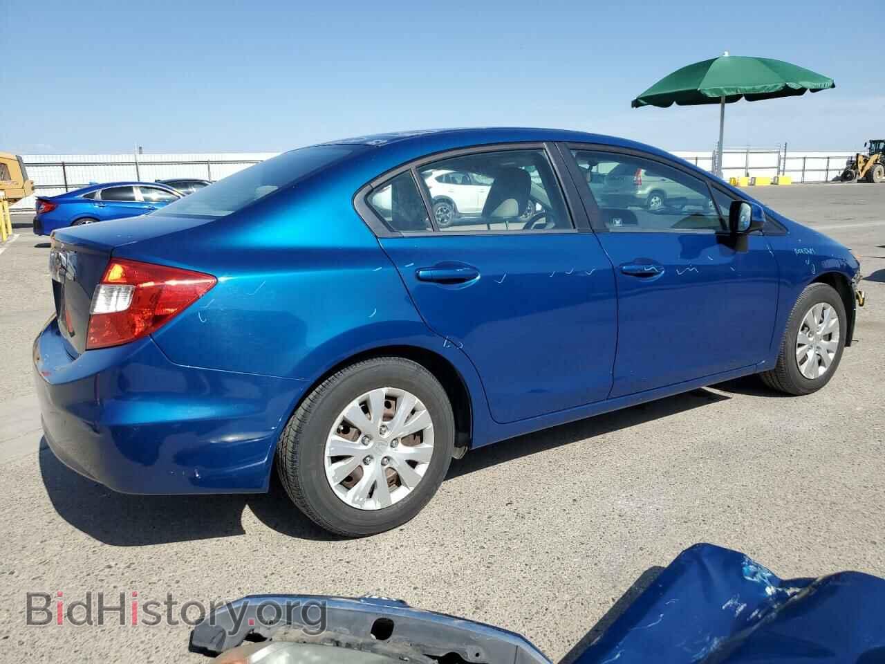 2012 HONDA CIVIC - VIN: 19XFB2F50CE312320 - Фото 3