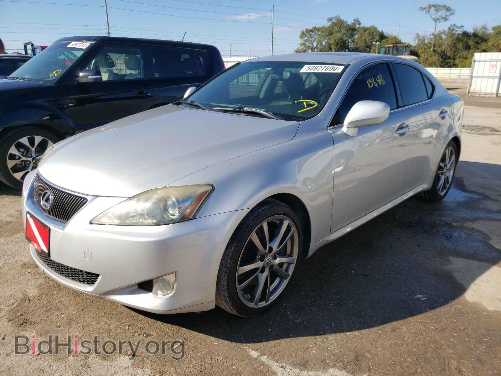 2008 LEXUS IS - VIN: JTHBE262182014406 - Фото 2