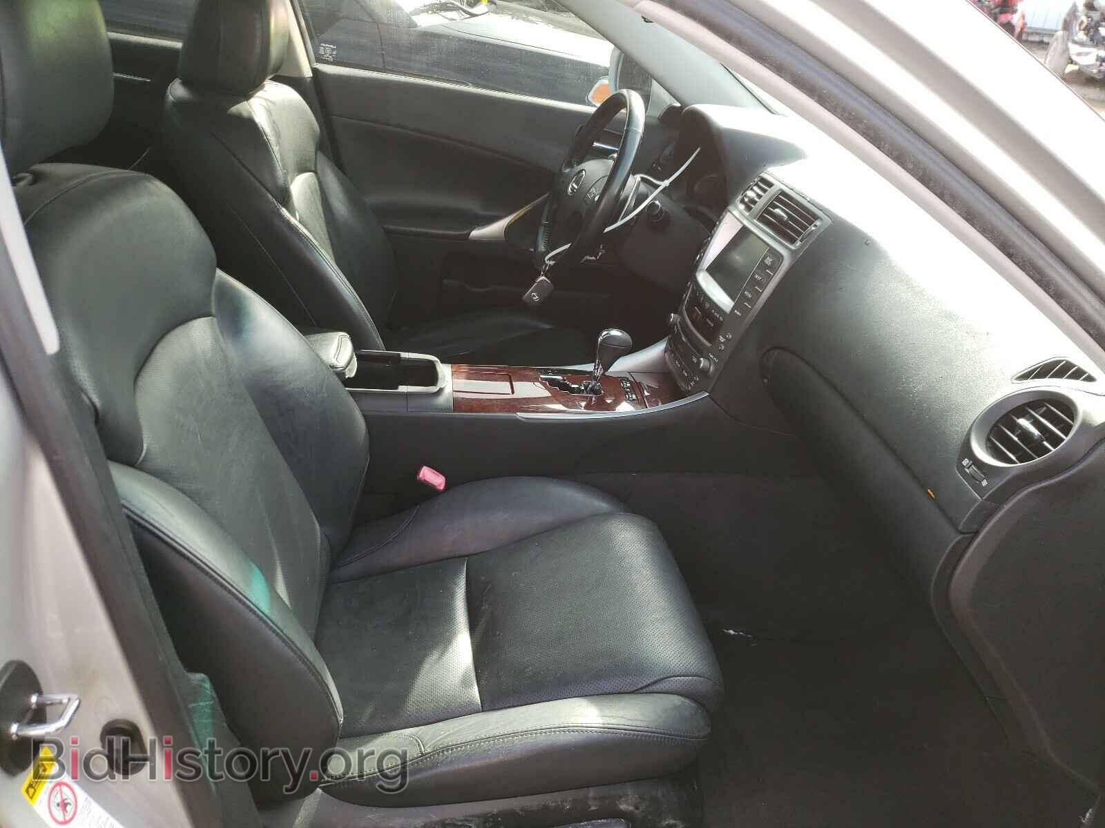 2008 LEXUS IS - VIN: JTHBE262182014406 - Фото 5