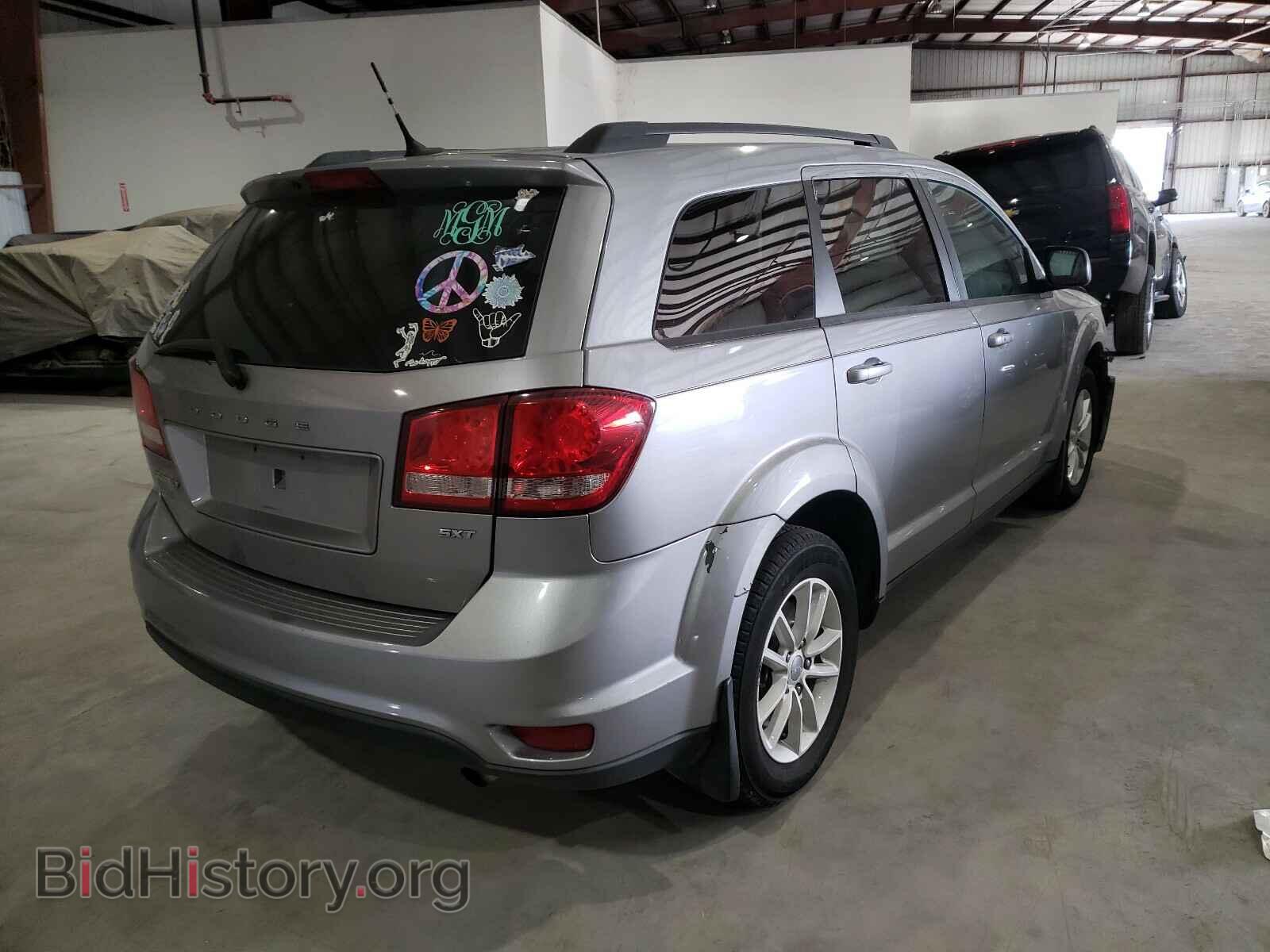2016 DODGE JOURNEY - VIN: 3C4PDCBB5GT128234 - Фото 4