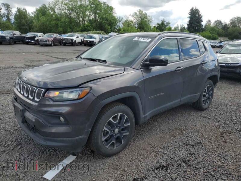2022 Jeep COMPASS Latitude (VIN 3C4NJDBB3NT122998) — фото 1 из 13, Copart, повреждение: задняя часть