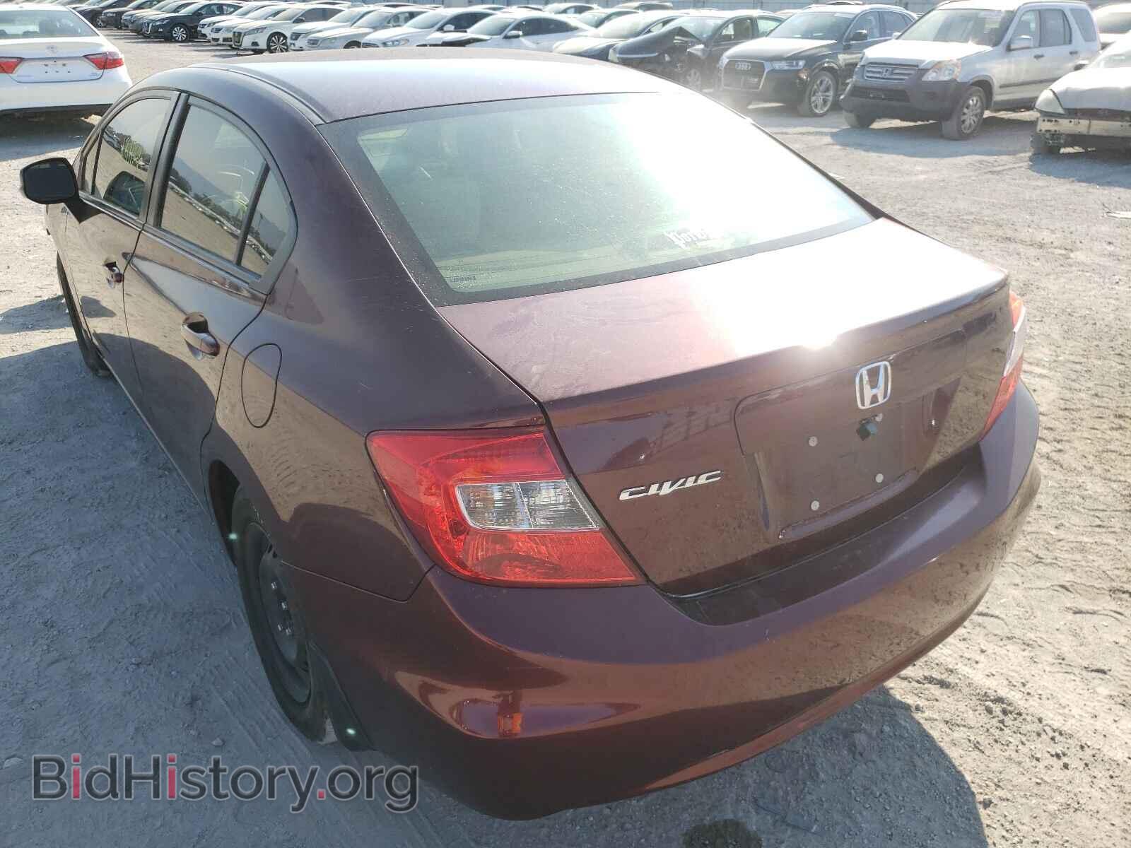 2012 HONDA CIVIC - VIN: 19XFB2F56CE358685 - Фото 3