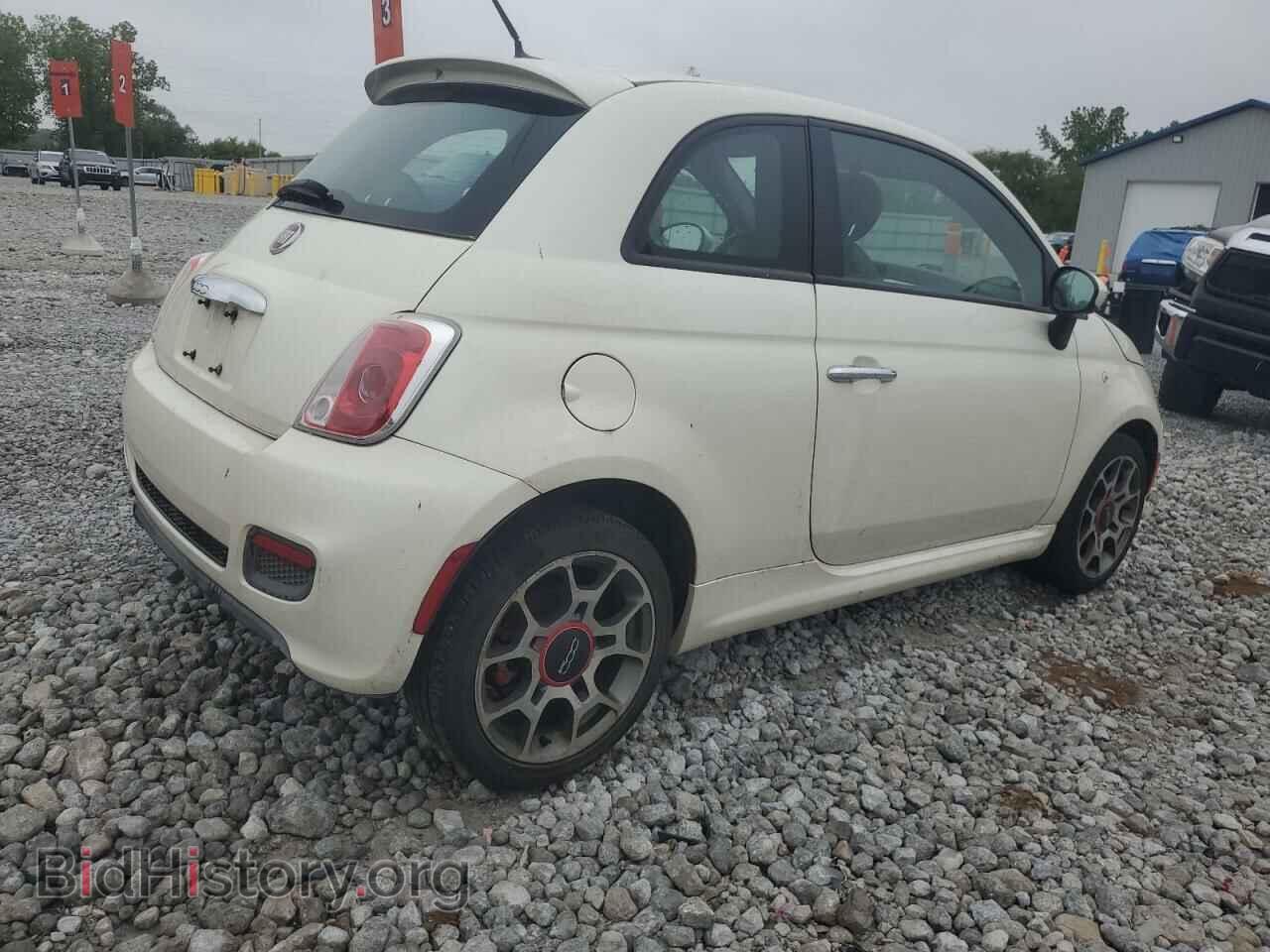 2012 FIAT 500 - VIN: 3C3CFFBR7CT186741 - Фото 3