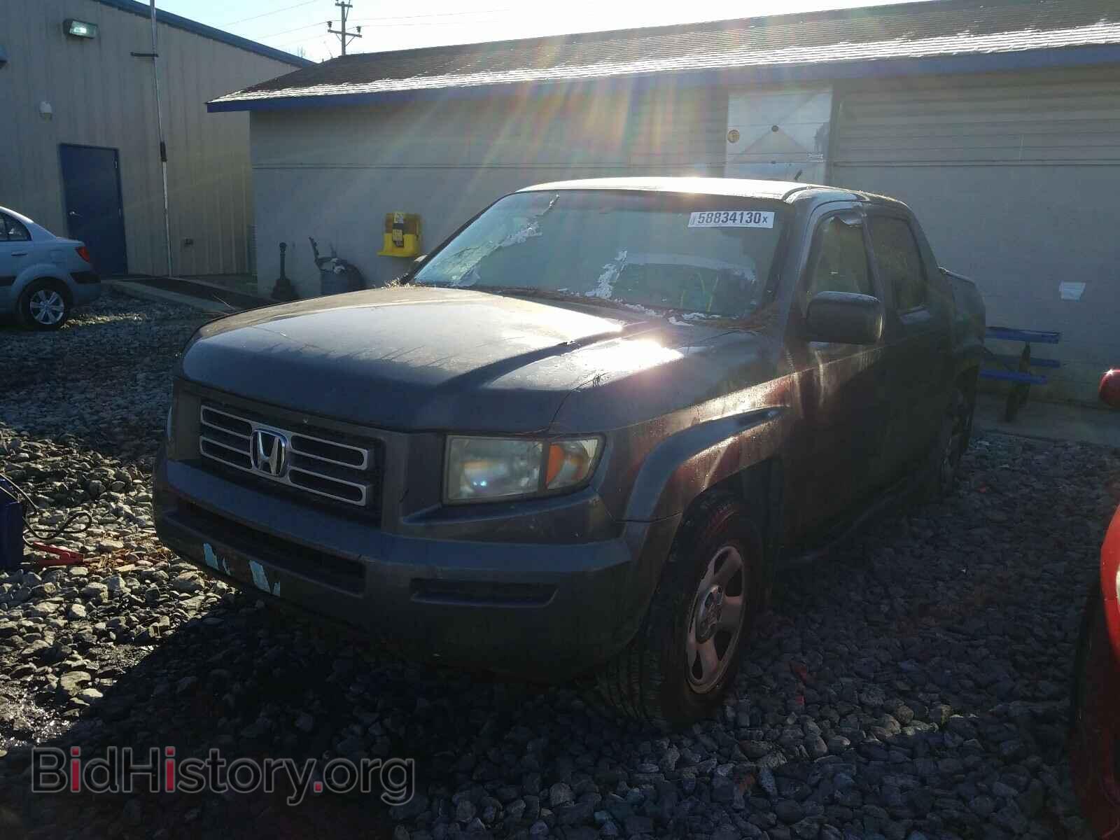 2007 HONDA RIDGELINE - VIN: 2HJYK16237H510601 - Фото 2