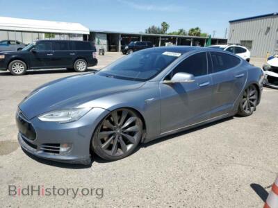 2013 Tesla MODEL S, темно-серый — VIN 5YJSA1CP9DFP07058, Copart