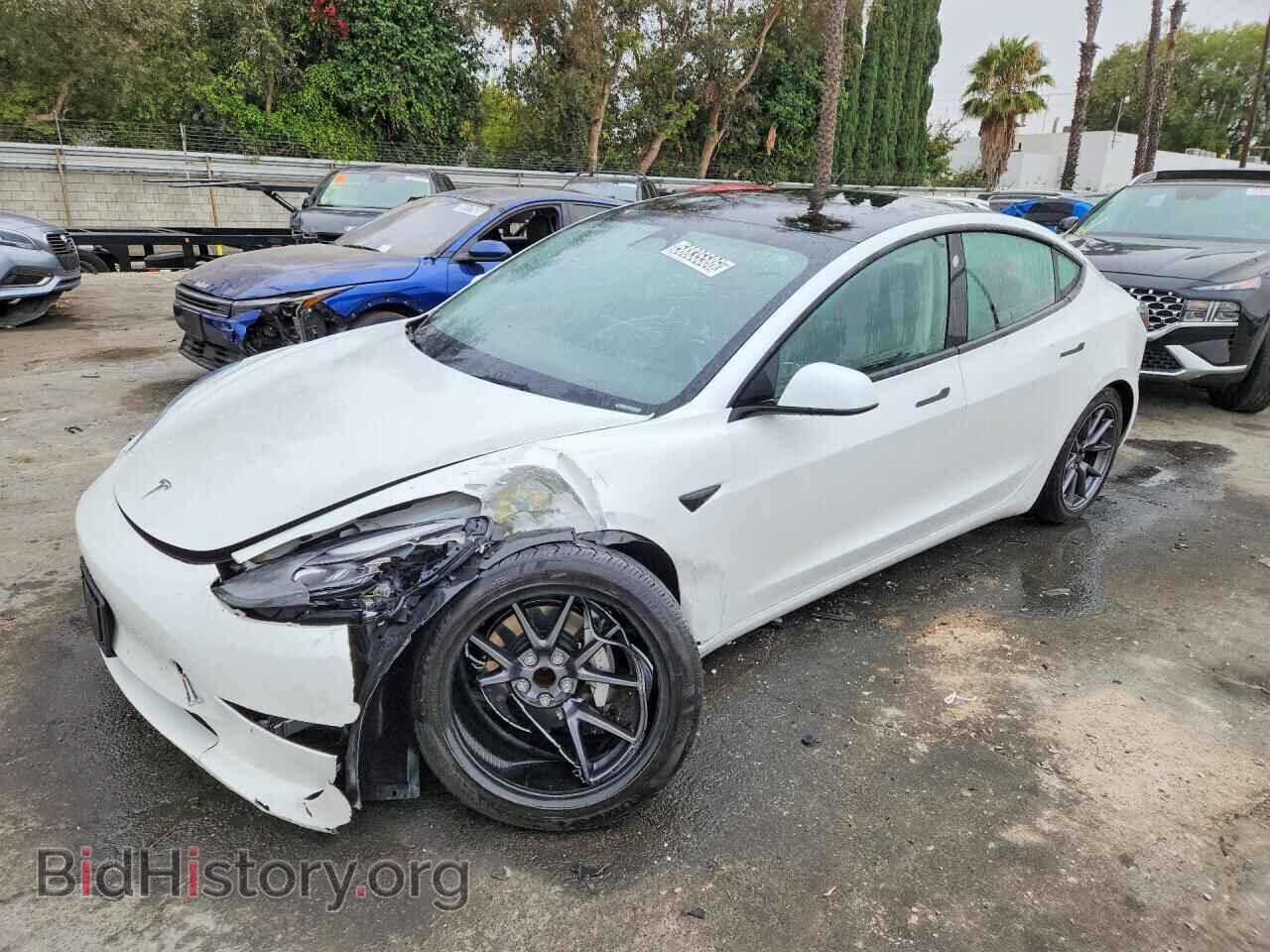 Photo 5YJ3E1EA5NF288080 - TESLA MODEL 3 2022