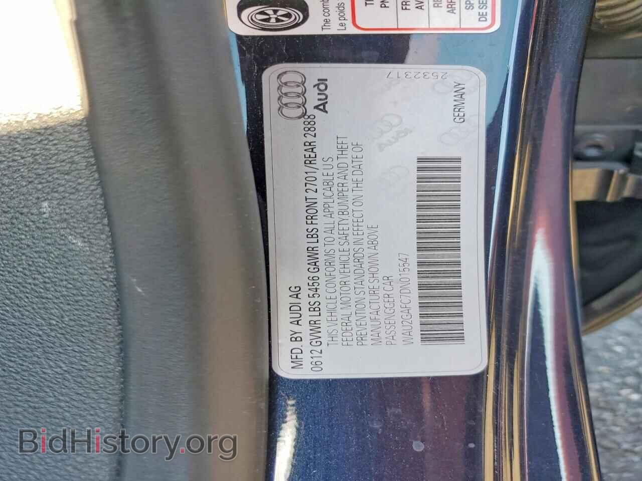 2013 AUDI A7 - VIN: WAU2GAFC7DN015547 - Photo 12