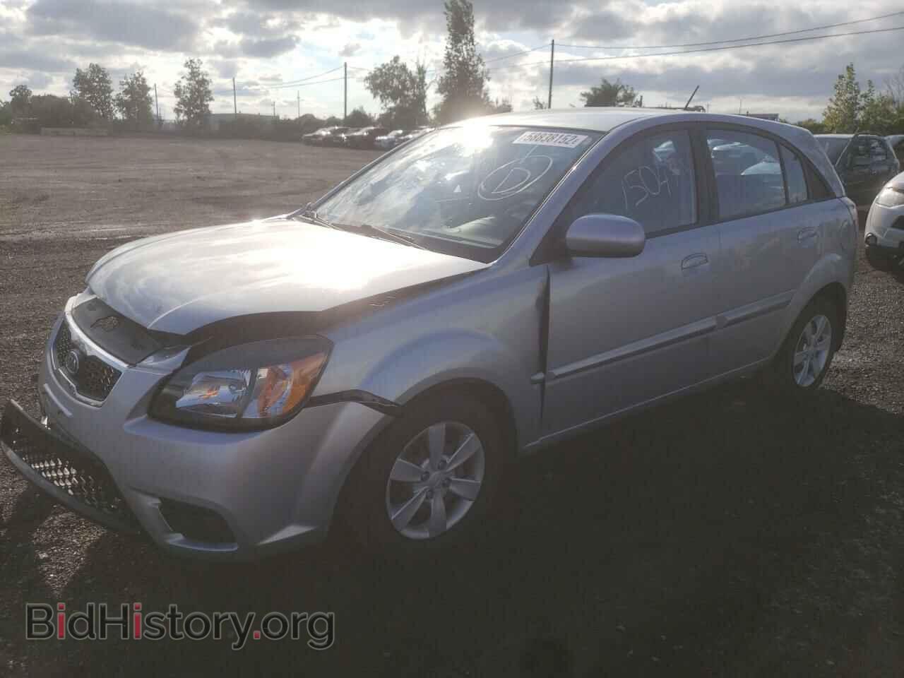2011 KIA RIO - VIN: KNADH5B39B6754347 - Фото 2