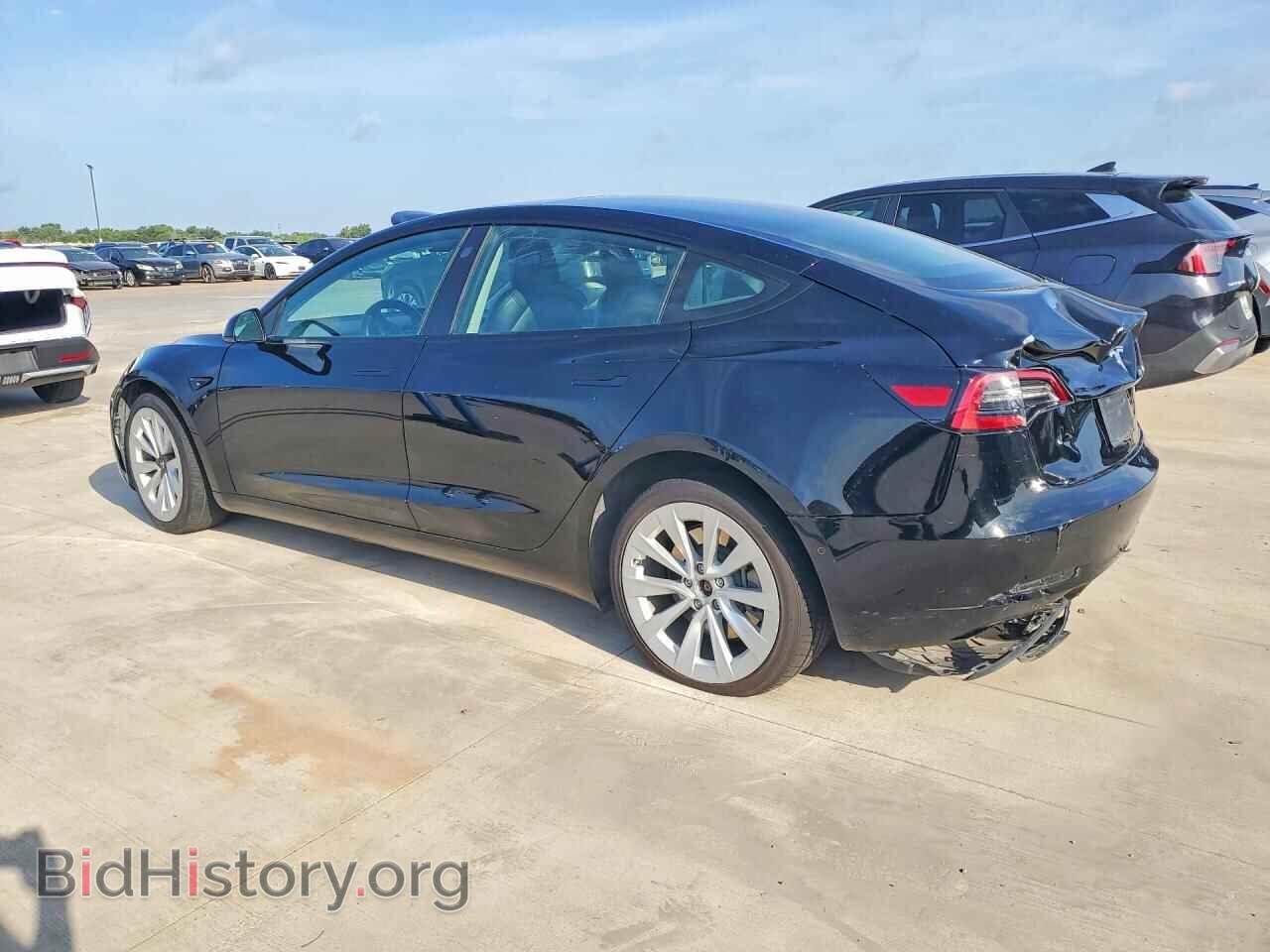 2022 TESLA MODEL 3 - VIN: 5YJ3E1EA4NF185202 - Фото 2