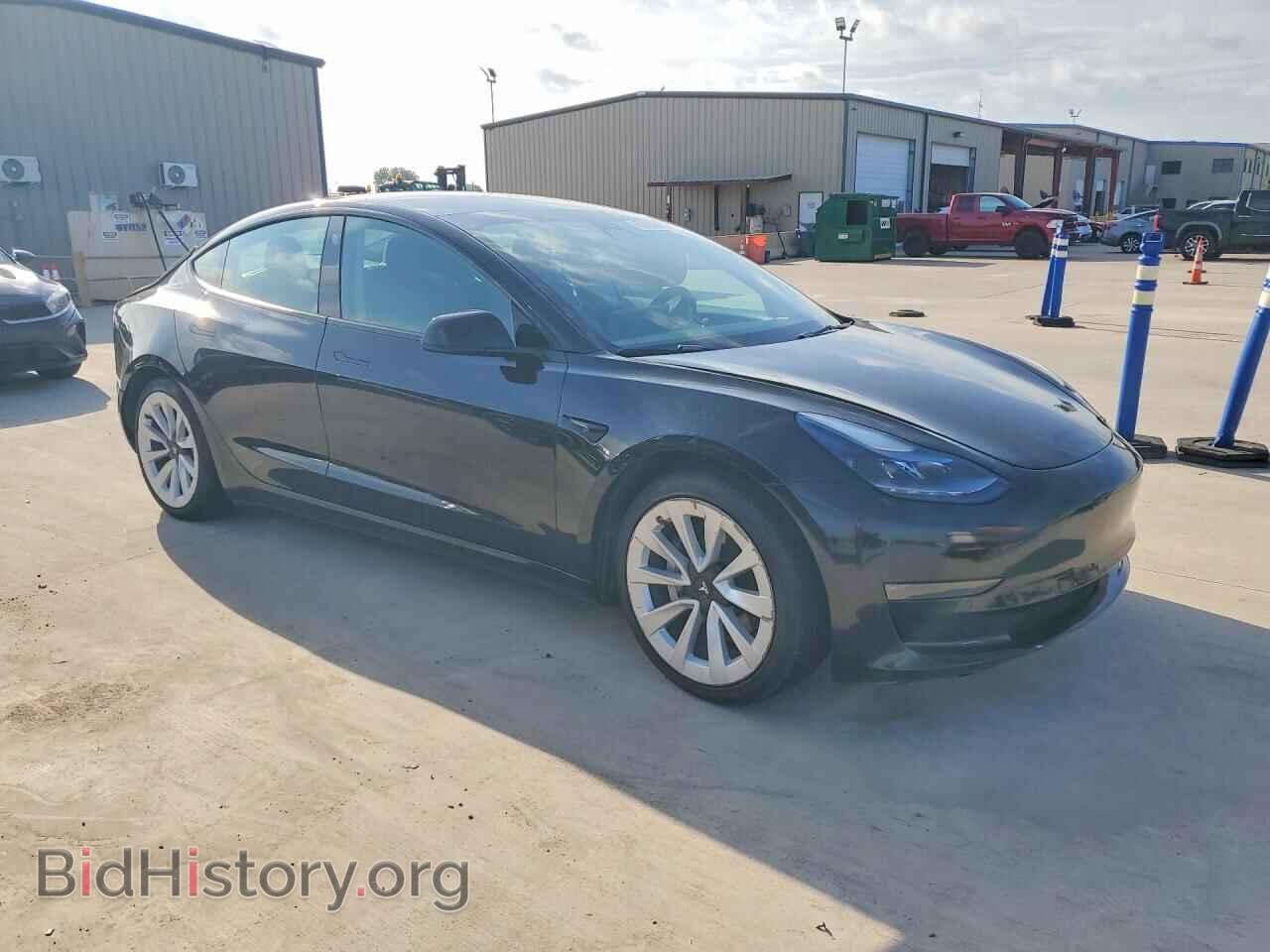 2022 TESLA MODEL 3 - VIN: 5YJ3E1EA4NF185202 - Фото 4