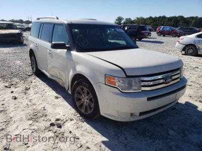 2010 Ford FLEX Flex SE, белый — VIN 2FMGK5BC3ABA53784, Copart