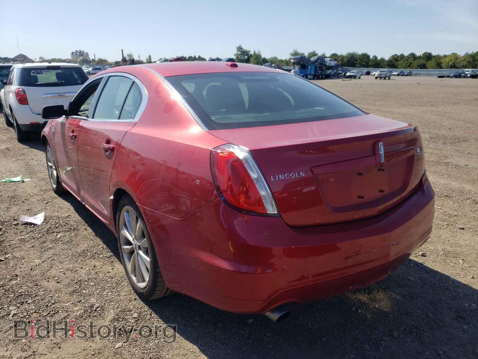 2012 LINCOLN MKS - VIN: 1LNHL9FT8CG803596 - Photo 3