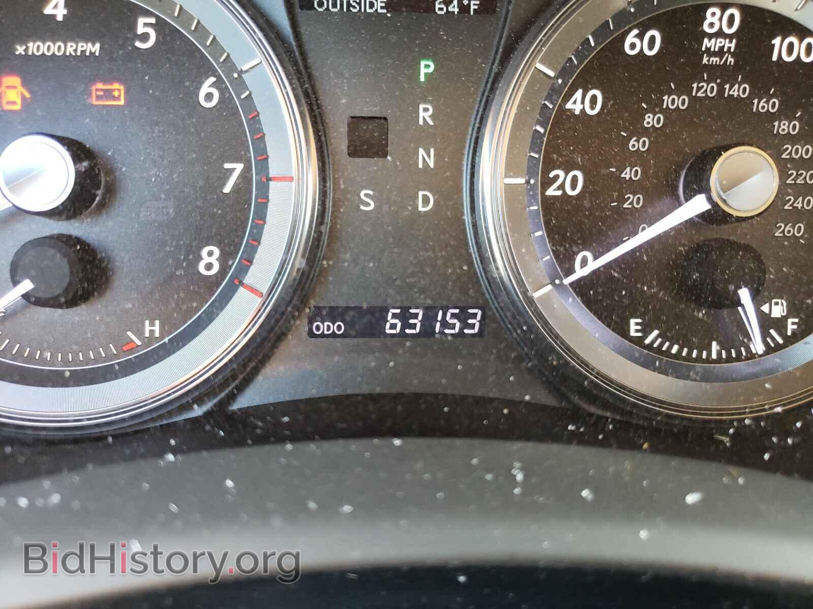 2012 LEXUS ES350 - VIN: JTHBK1EG0C2492406 - Фото 8
