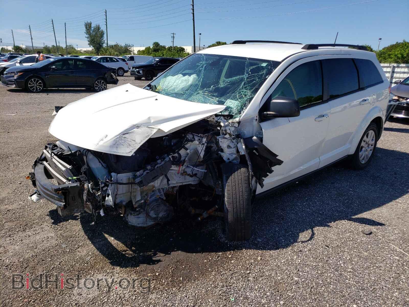 2018 DODGE JOURNEY - VIN: 3C4PDCAB8JT446809 - Фото 2
