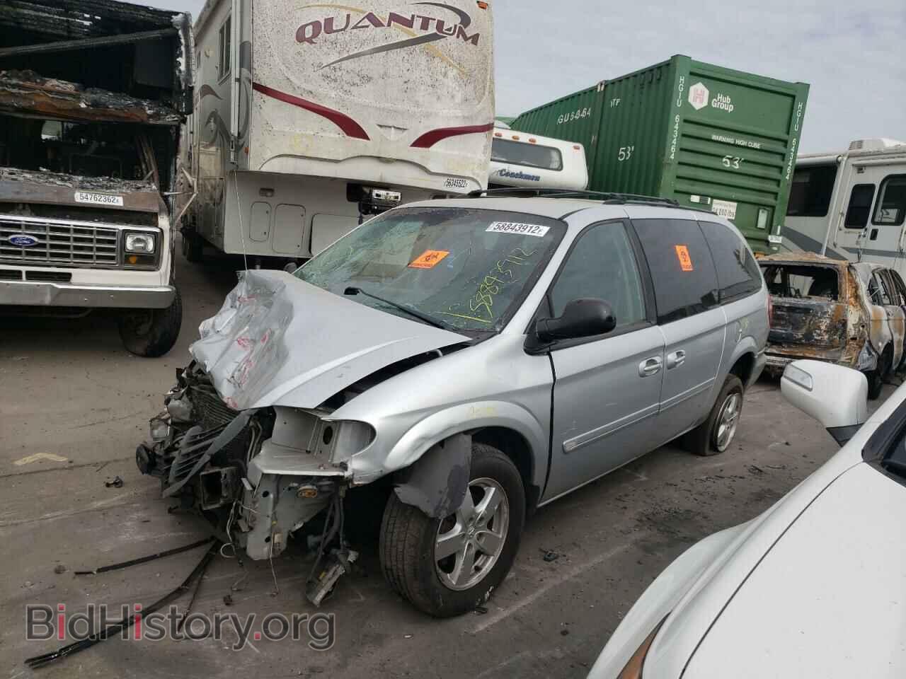 2007 DODGE CARAVAN - VIN: 2D4GP44L97R348548 - Фото 2