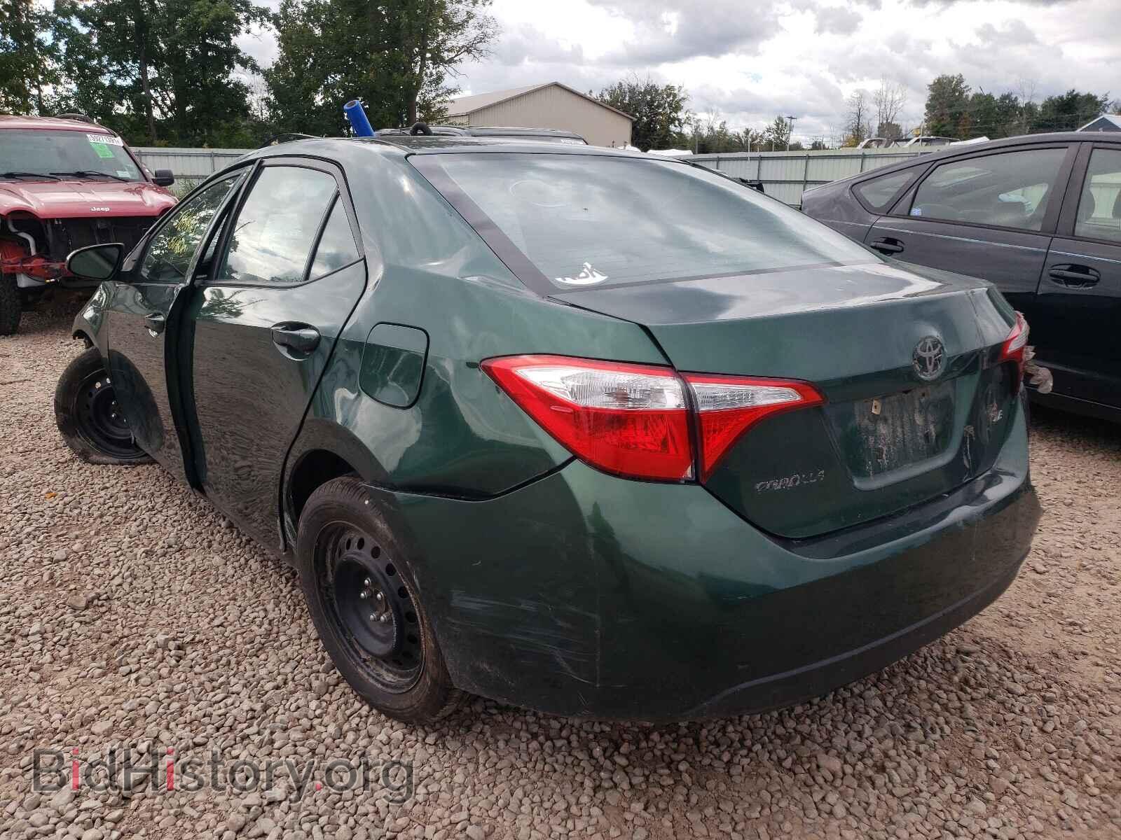2014 TOYOTA COROLLA - VIN: 2T1BURHE8EC209419 - Фото 3