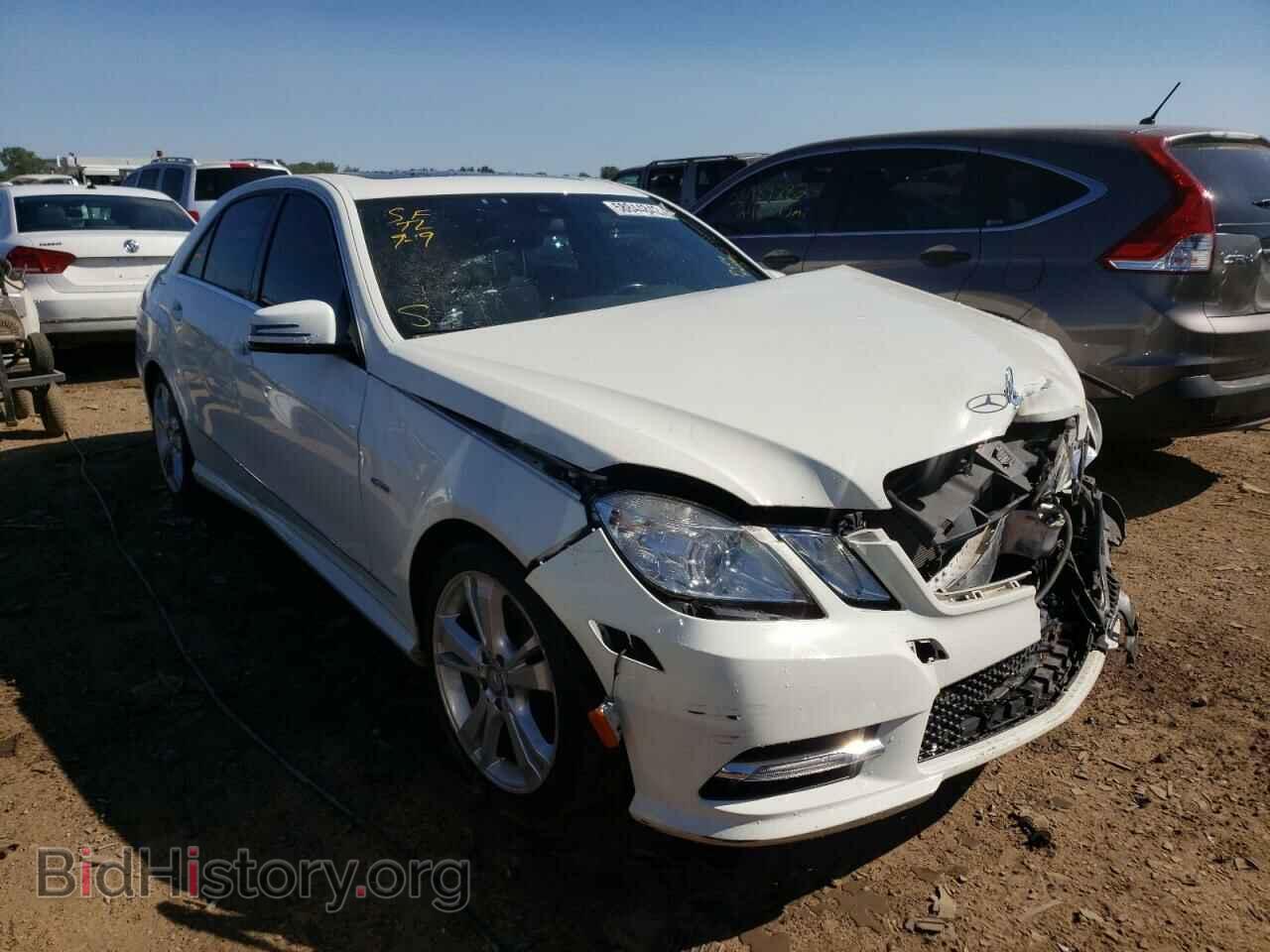 Фотография WDDHF8JBXCA616762 - MERCEDES-BENZ E-CLASS 2012