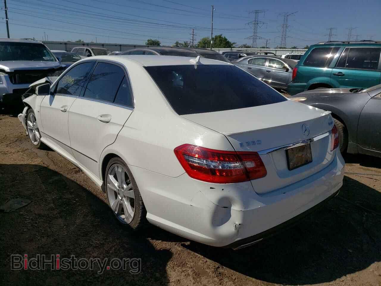 2012 MERCEDES-BENZ E-CLASS - VIN: WDDHF8JBXCA616762 - Фото 3
